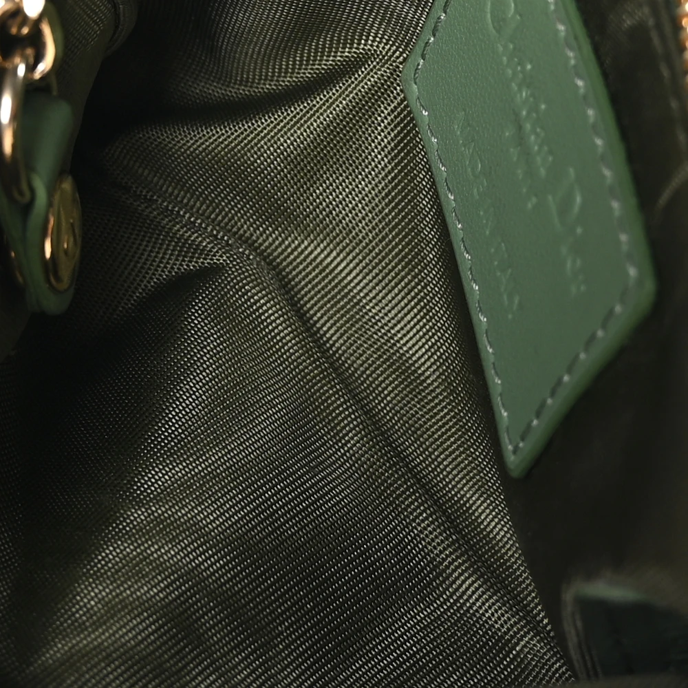 Replica Handbags Redefined – Dior Green Lambskin Perfection1:1High-quality replica