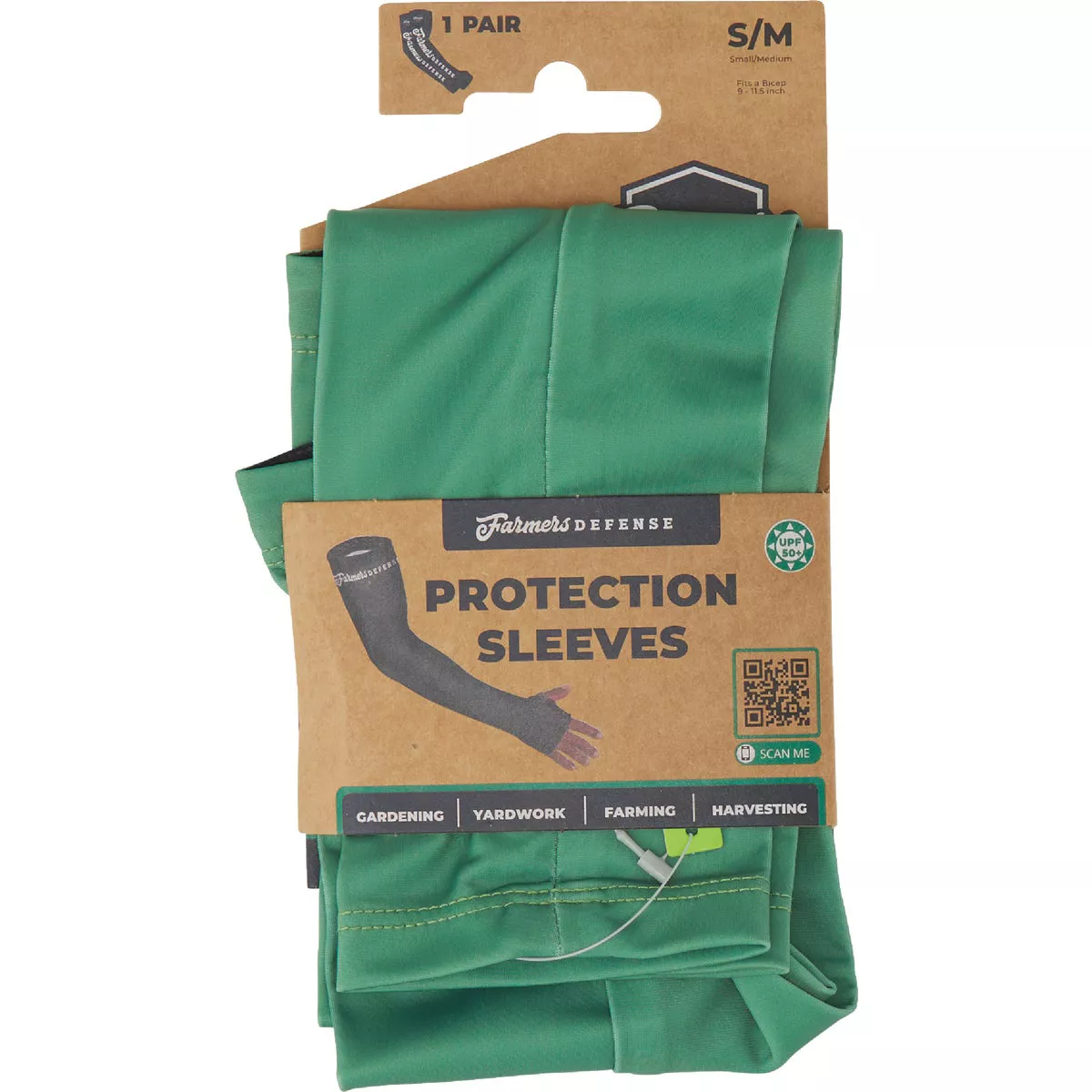 Farmers Defense Forest Green Protection Sleeves, Small/Medium