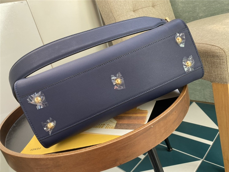fendi peekaboo bag medium blue - Replicaclubs