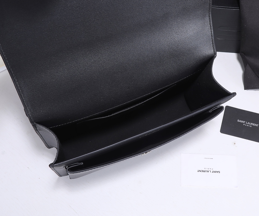 Replica Ysl Sunset Medium Top Handle Bag- Black1:1High-quality replica