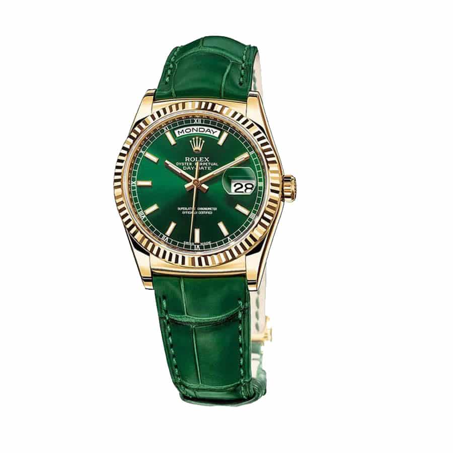 Rolex Daydate Green Replica - Elite Watch Atelier