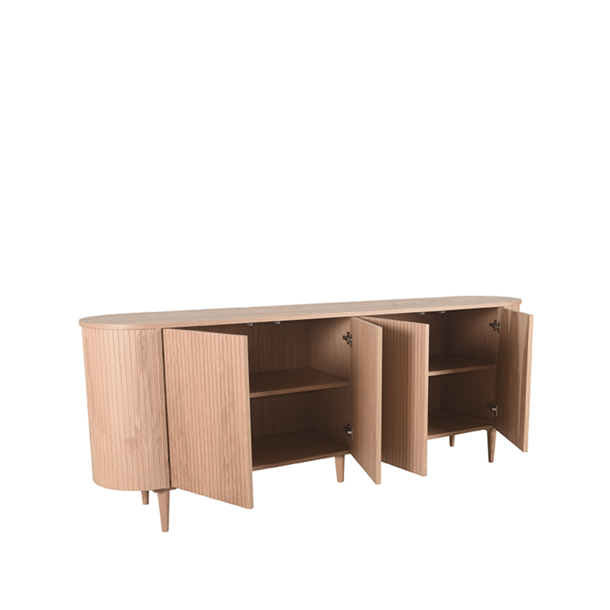 LABEL51 - Dressoir Oliva 220 cm - Naturel Eiken