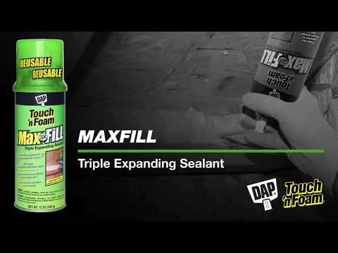 DAP Max Fill 20 Oz. Triple Expanding Foam Sealant
