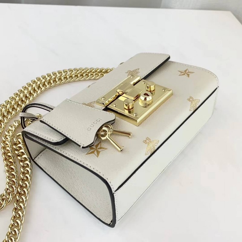 Replica Gucci Padlock Bee Star Small Shoulder Bag 4321821:1High-quality replica