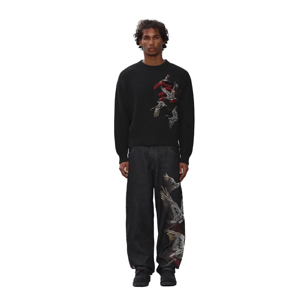 "kyoto" Knit black