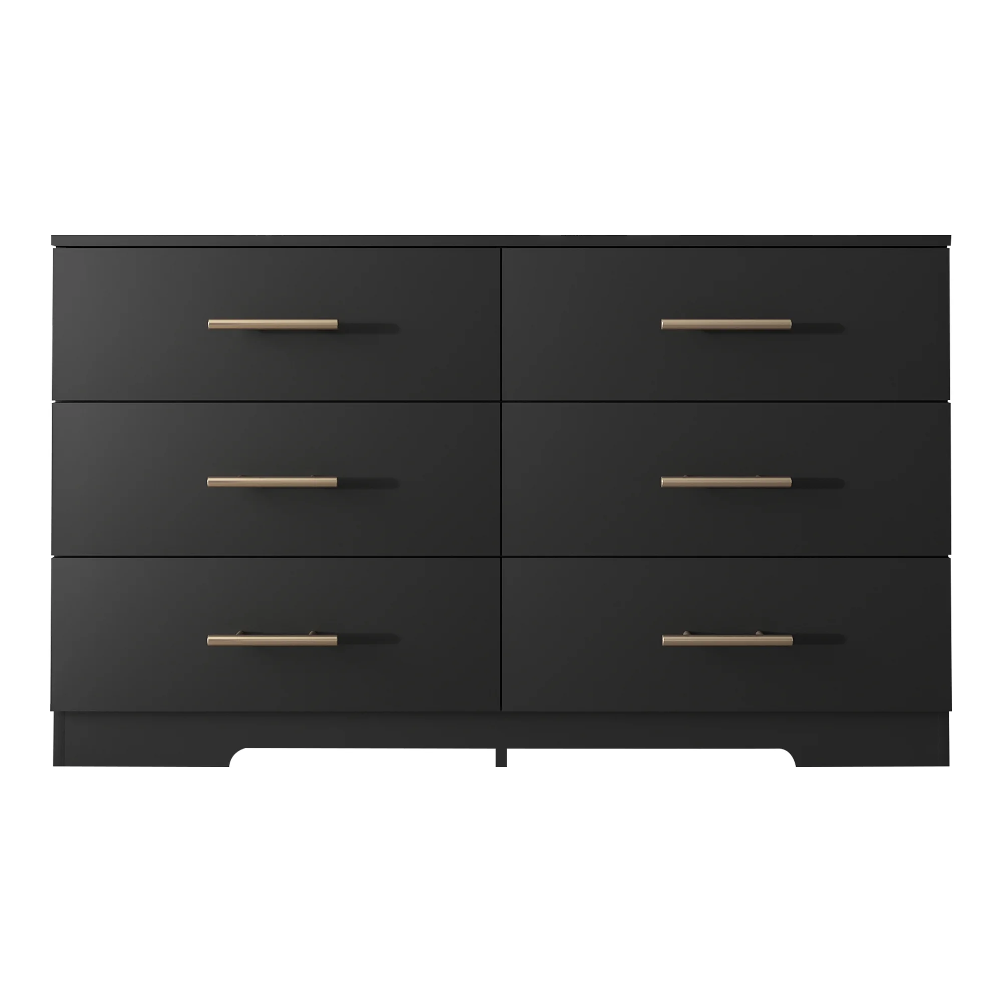 Kadyn White Chest of Drawer, 6 Double Drawer Dresser for Bedroom, Modern Storage Cabinet for Living Room, Dresser - Image 40