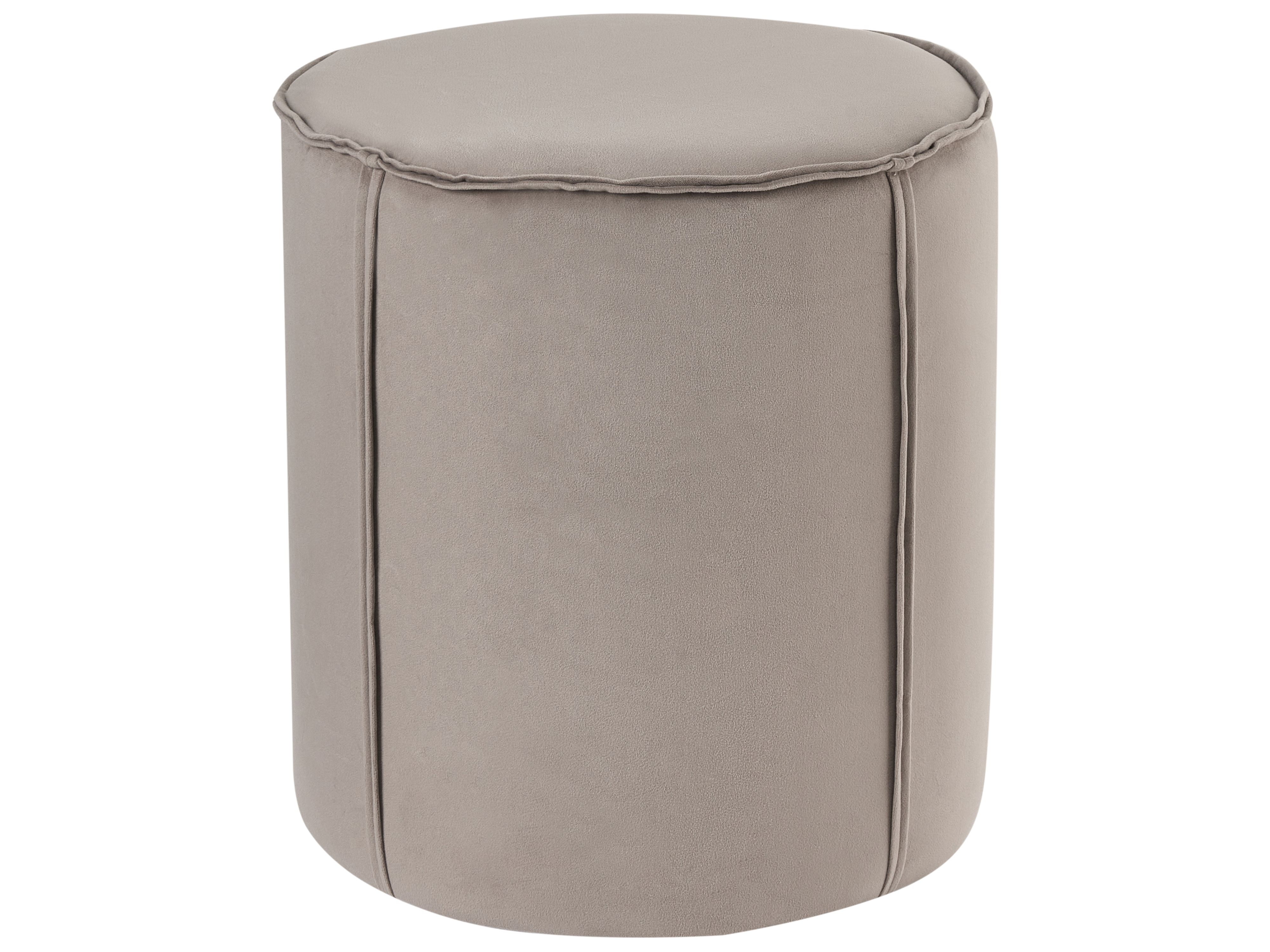 Pouffe SEDONA Velvet Taupe