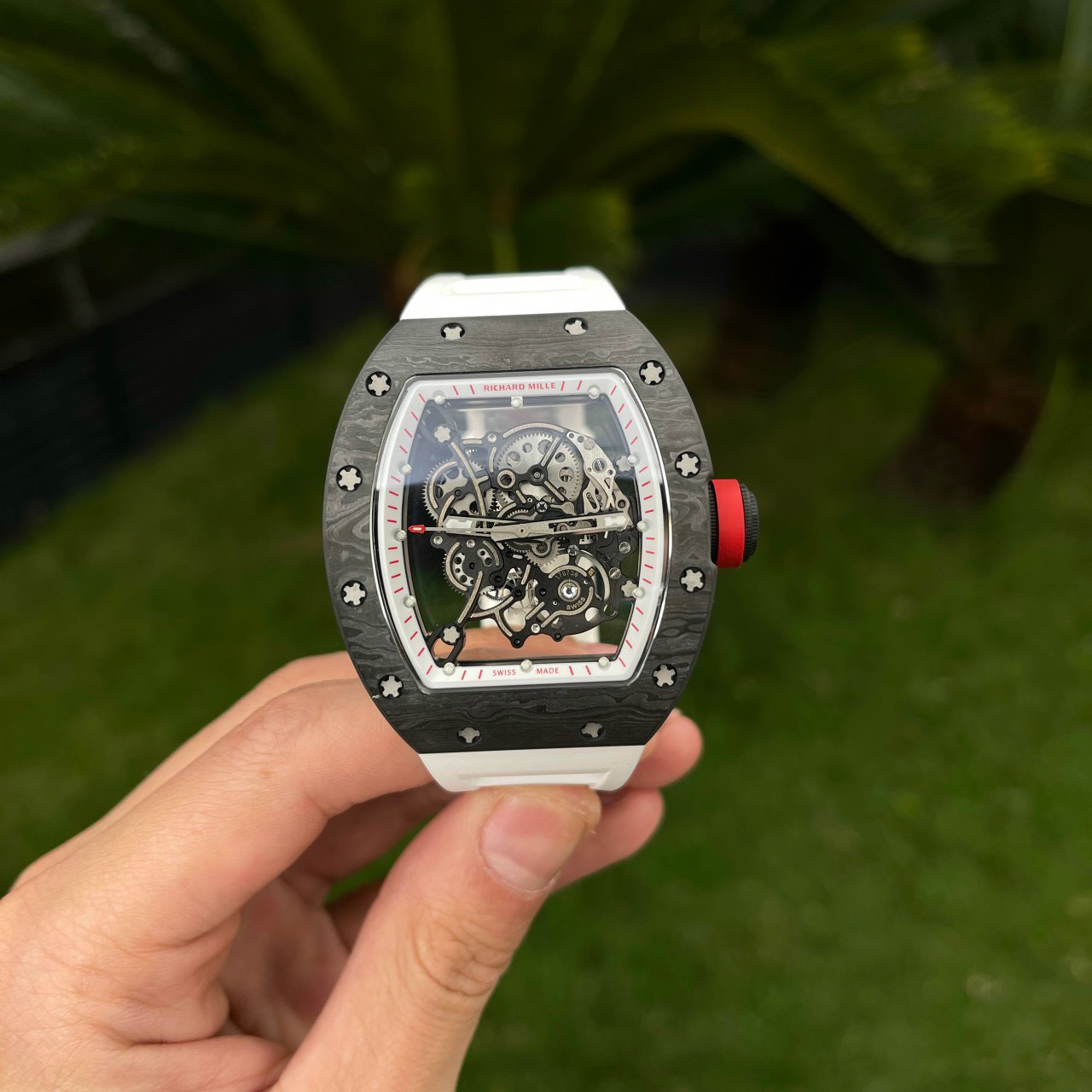Richard Mille RM055 Bubba Watson Carbon Replica 1:1 Watch BBR 45mm - Elite Watch Atelier