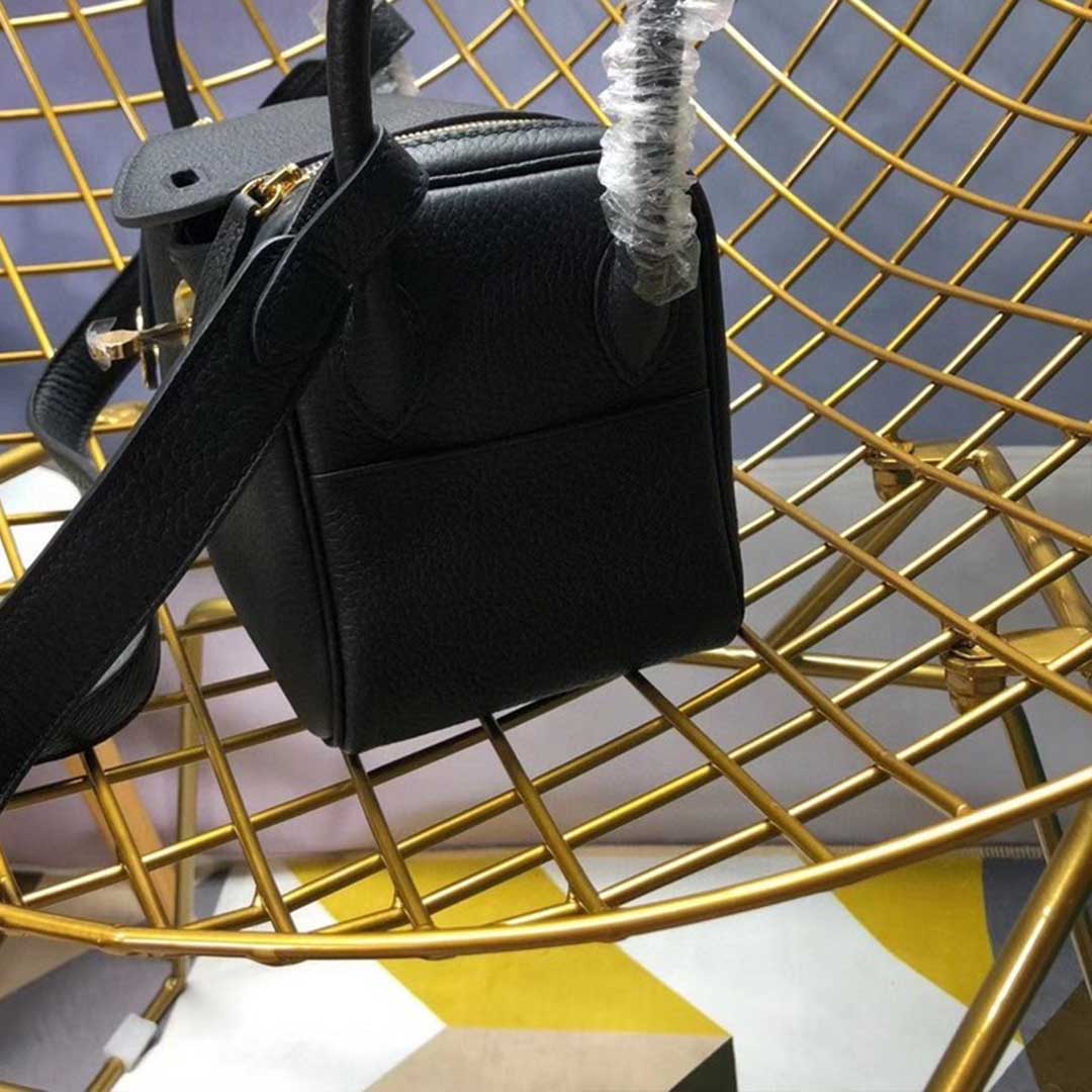 Replica Hermes Aaa-Lindy Mini Bag H079086Ck37 Black/Red/Grey1:1High-quality replica