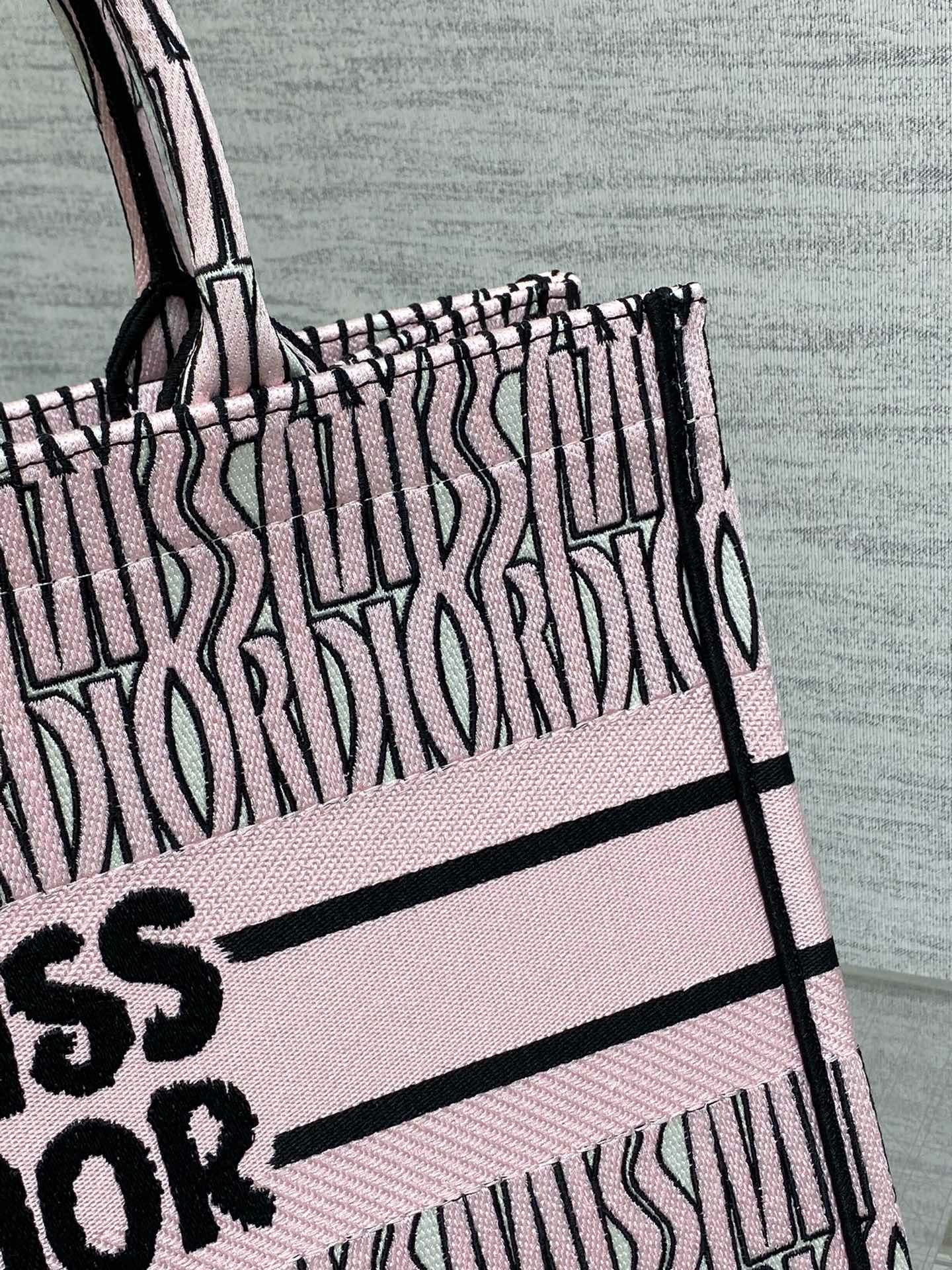 Dior Large Book Tote Bag Pink For Women 42cm/16.5in1:1High-quality replica
