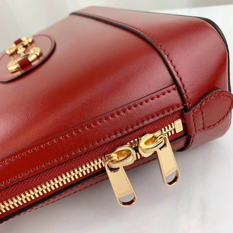Replica Gucci 1955 Horsebit Leather Small Top Handle Bag 6212201:1High-quality replica