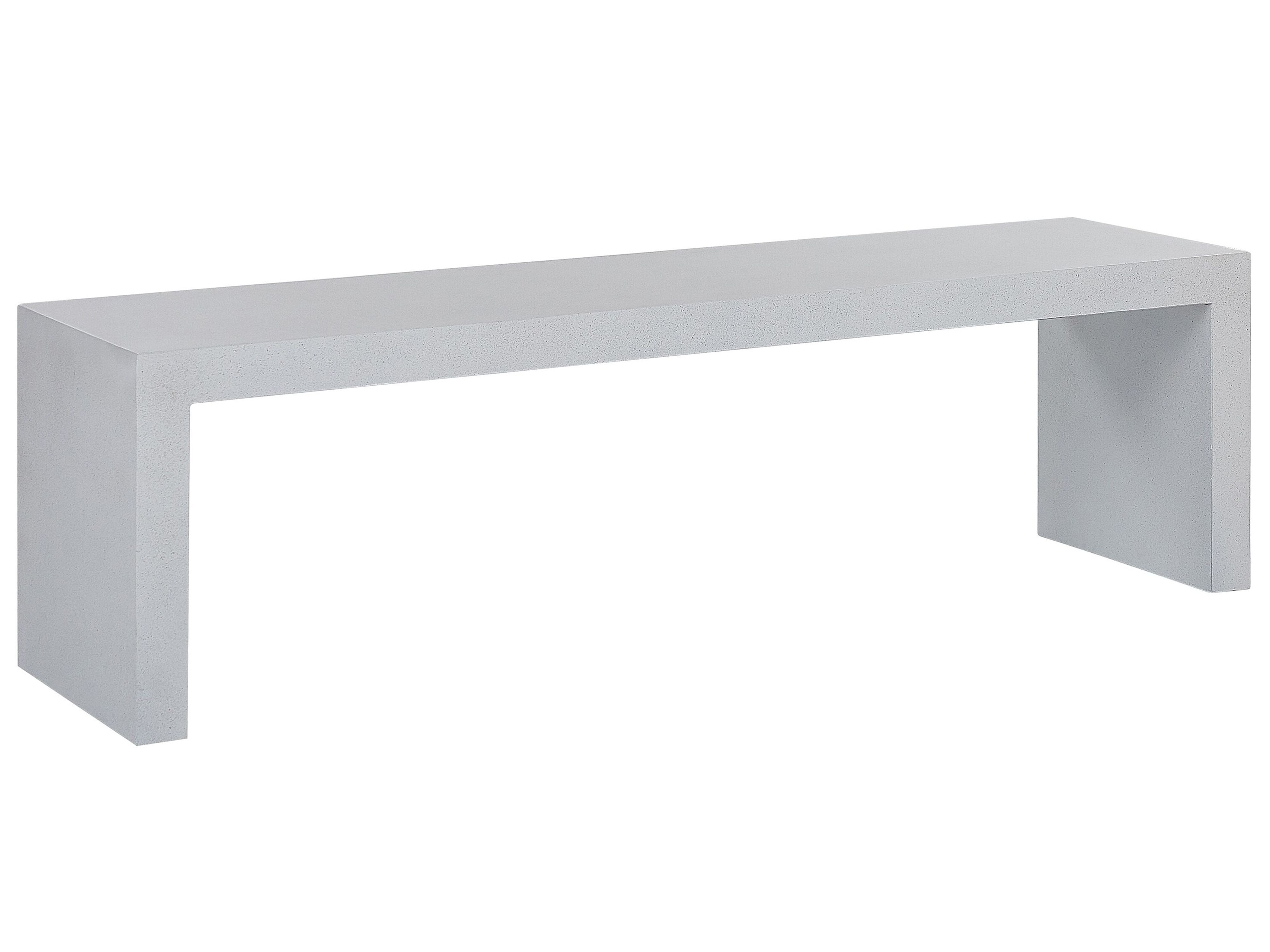 Garden Bench TARANTO 150 cm Concrete White