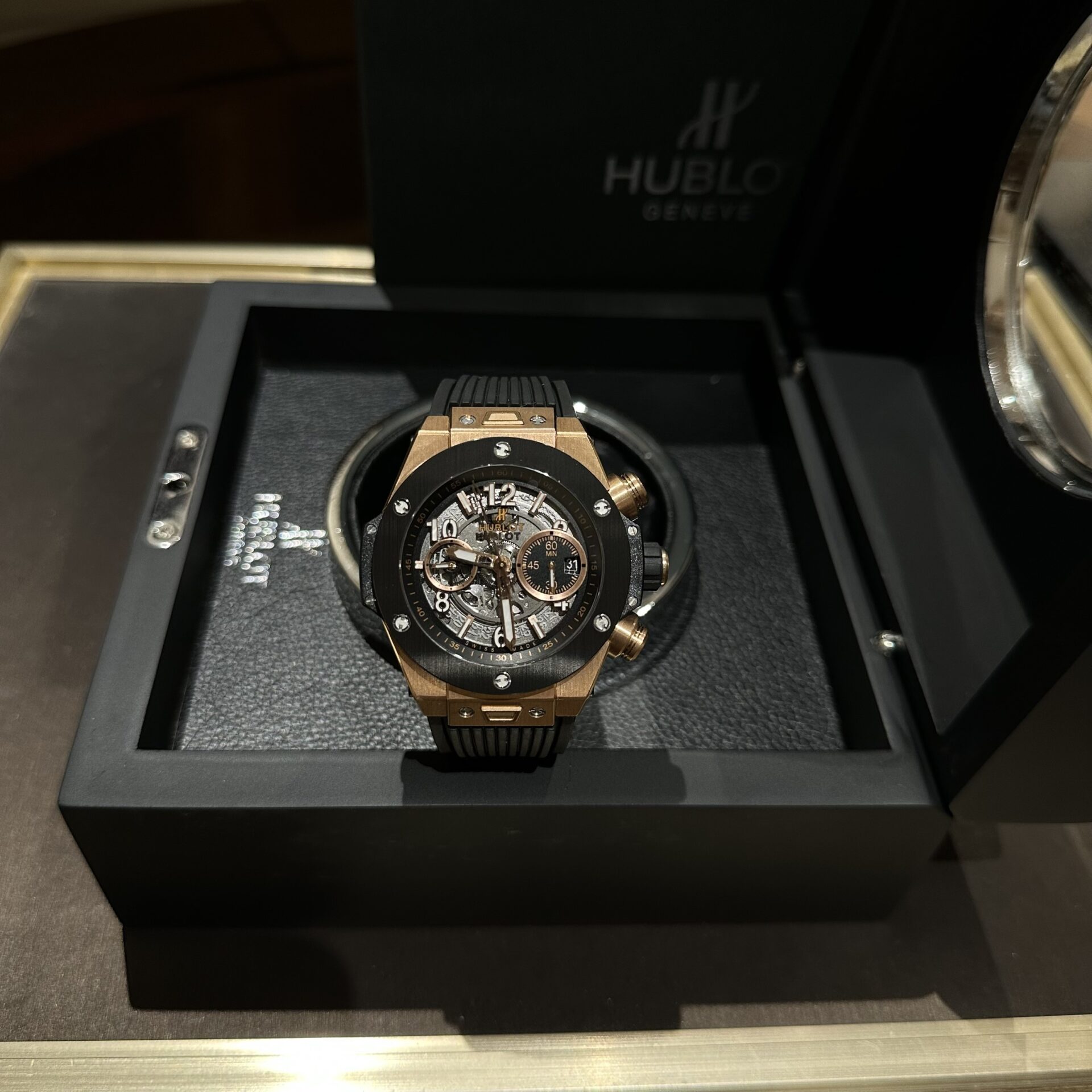 Hublot Replica 1:1 Watch Big Bang Unico Demi King Gold BBF 42mm - Elite Watch Atelier