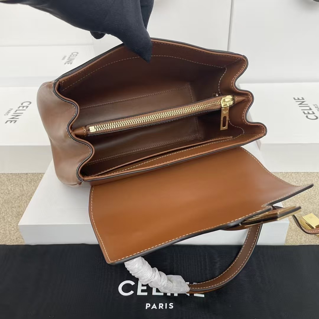 Celine Mini 16 IN Satinated Calfskin Bag1:1High-quality replica