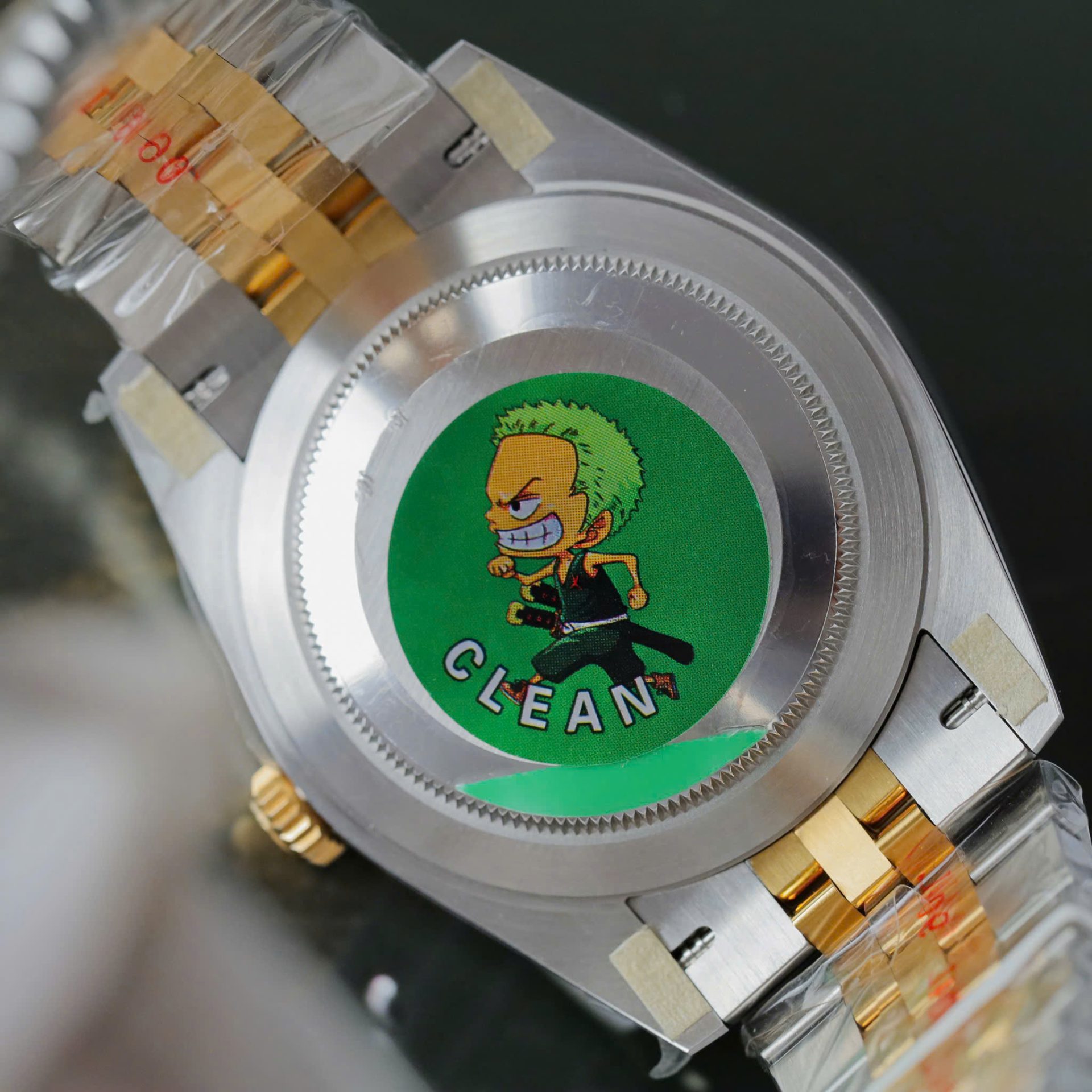 Rolex DateJust Copies Watches Yellow Champagne Dial Moissanite Diamonds Clean Factory 41mm - Elite Watch Atelier