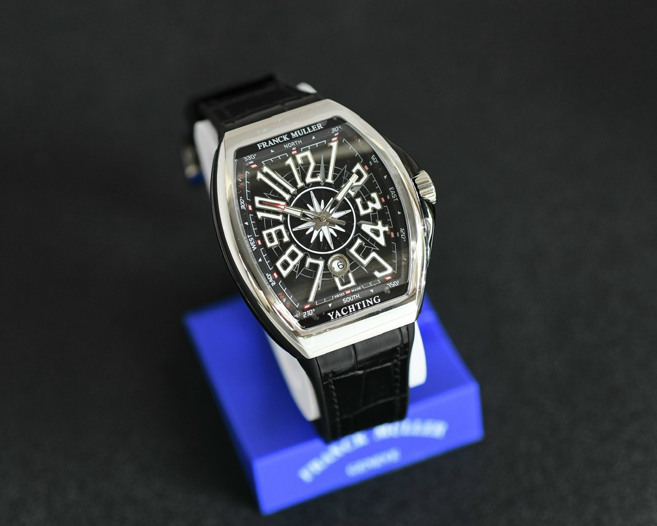 Franck Muller Replica 11 Watch V45 SC DT Swiss Black Dial ABF Factory 45mm - Elite Watch Atelier