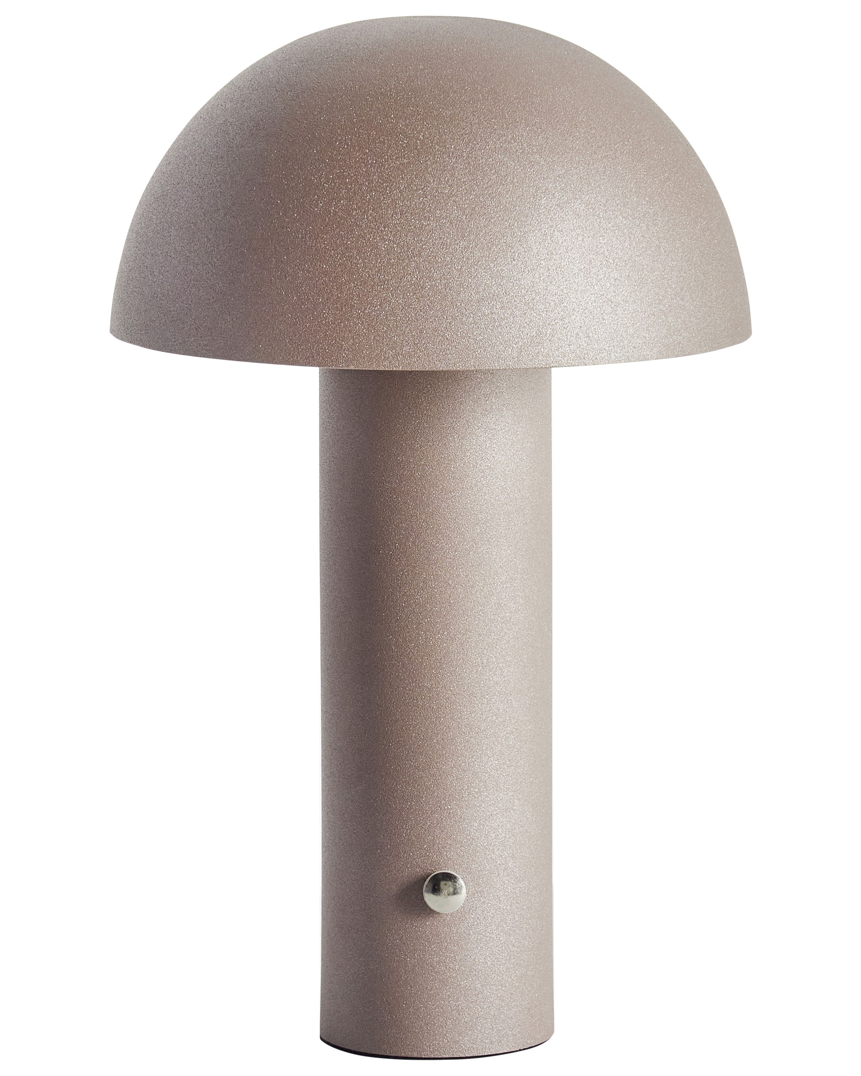 Wireless LED Table Lamp BOJO with Dimmer Metal Brown