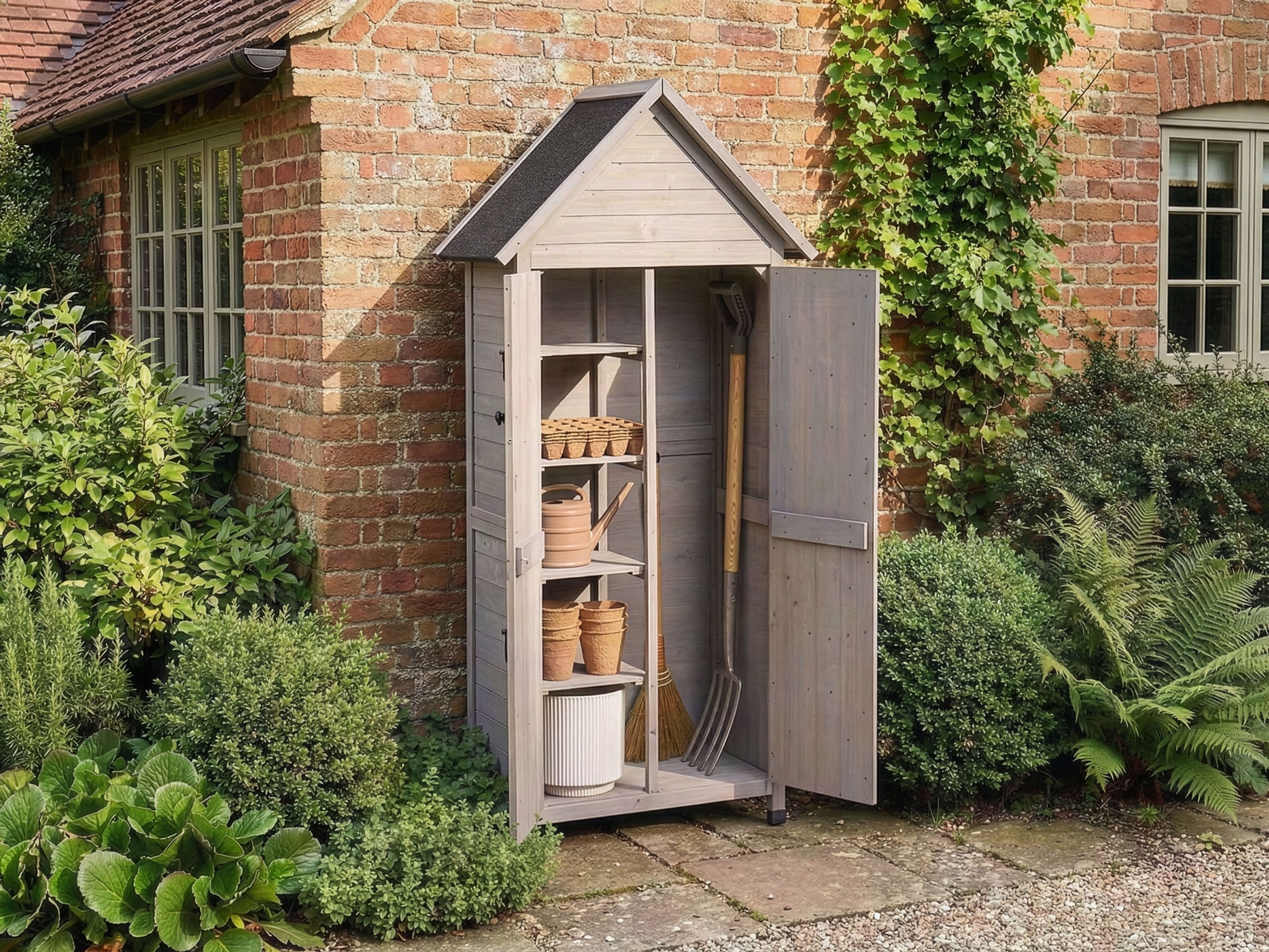 Tool Shed SENIGA 85 cm 46 cm Grey
