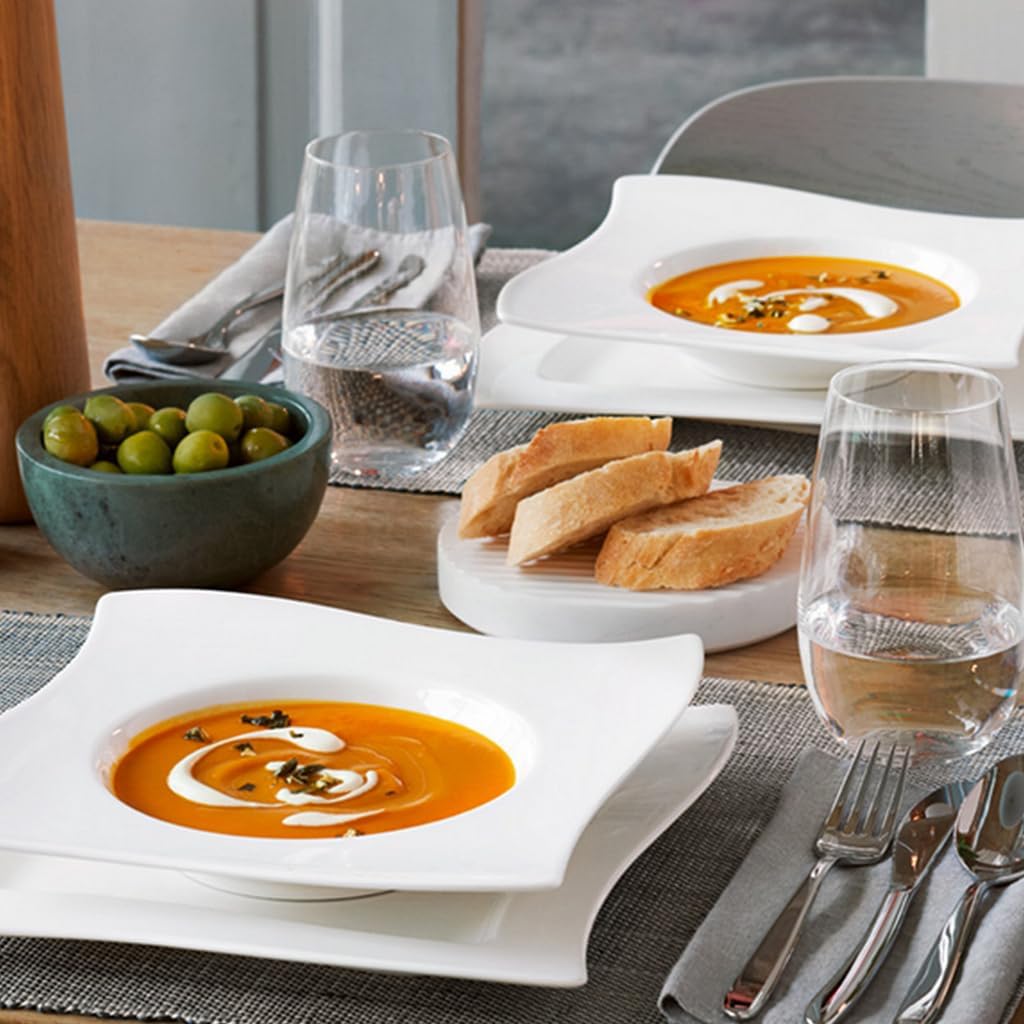 Villeroy & Boch New Wave Soup Bowls, Set of 4