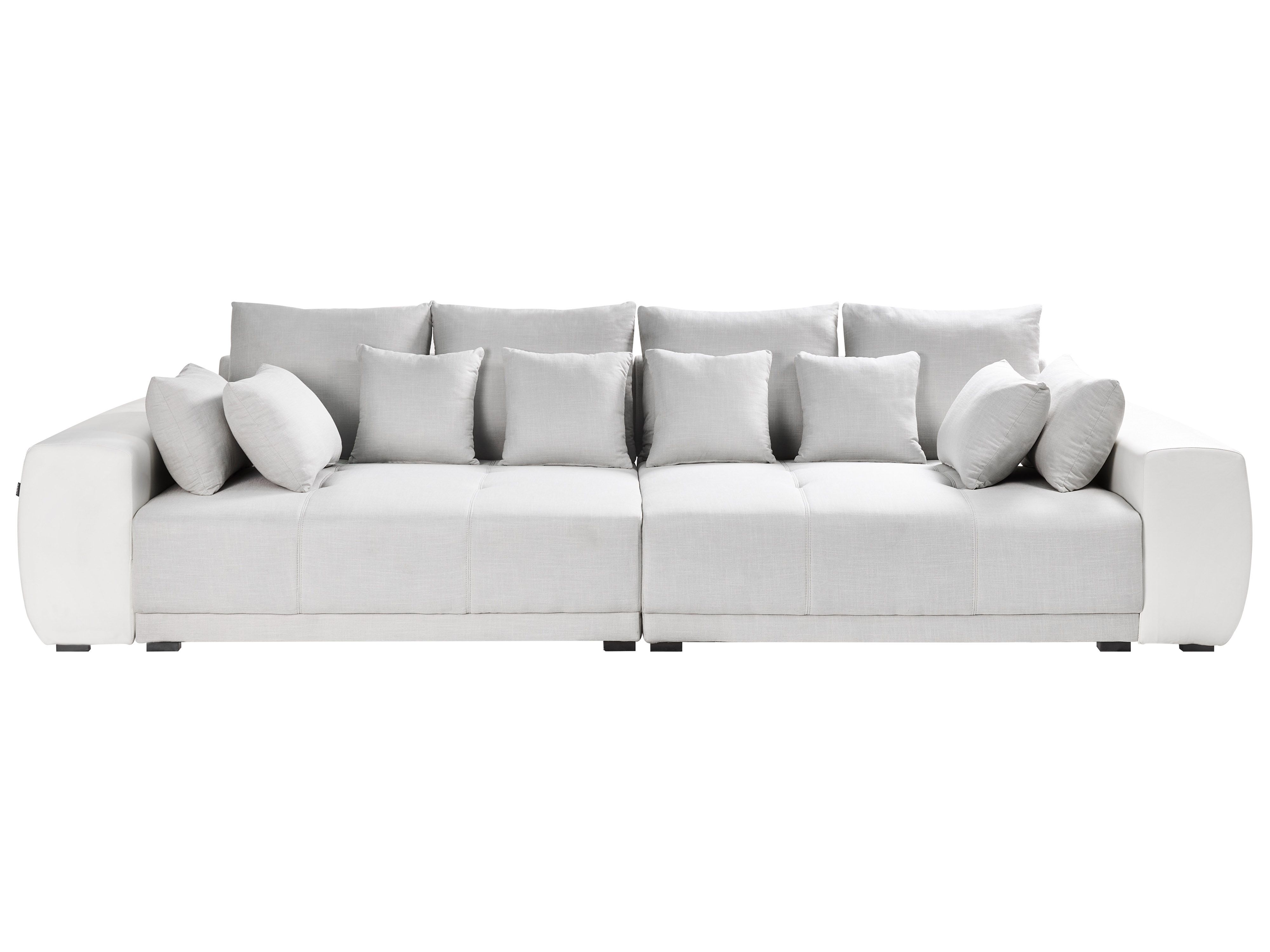 Sofa 4 Seater TORPO Fabric Light Beige