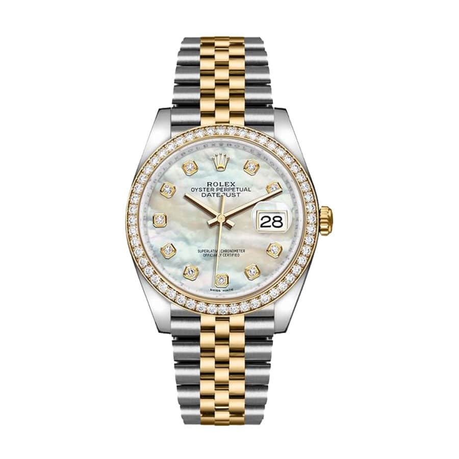 Rolex Datejust Mother Of Pearl 116243 Jubilee Replica - Elite Watch Atelier
