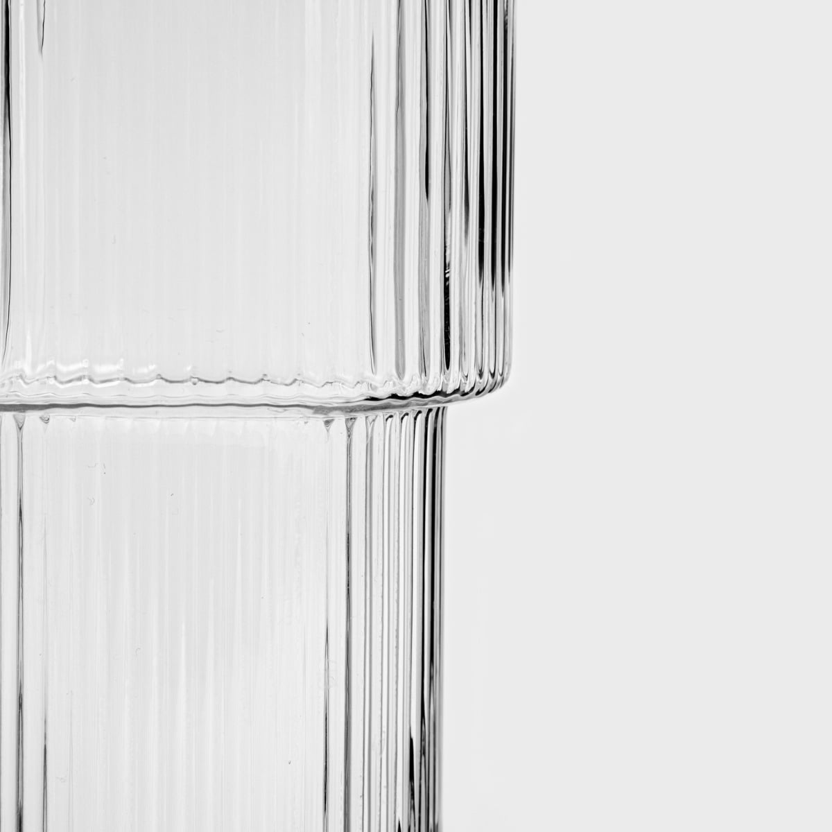Wazon LIMPID szklany transparentny 24 cm