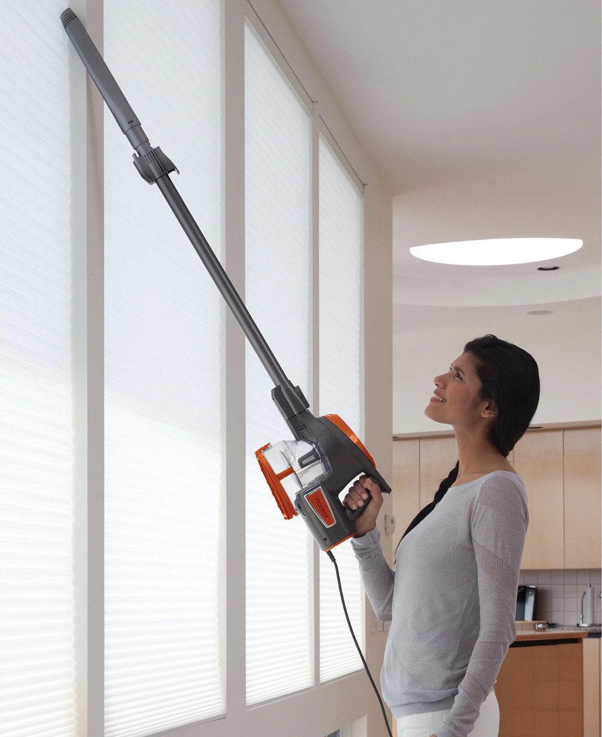 Shark Rocket Ultra-Light Corded Bagless Vacuum for Carpet and Hard Floor Cleaning with Swivel Steering - Image 3
