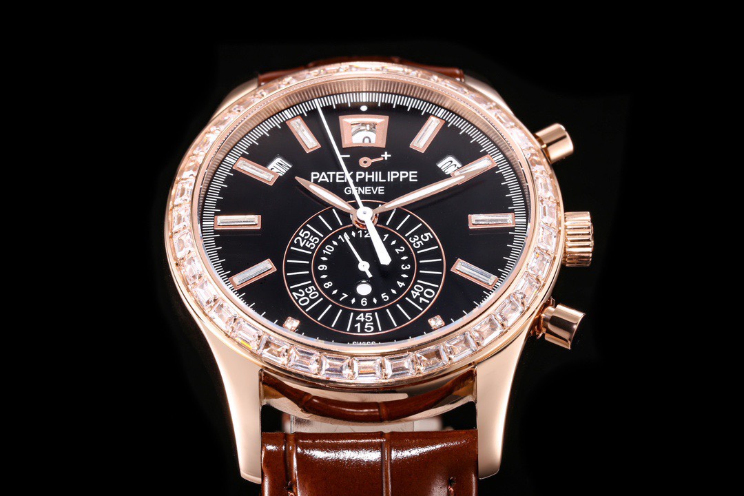 Patek Philippe Replica 1:1 Watch Complications 5961R Brown Leather Strap 40.5mm - Top club