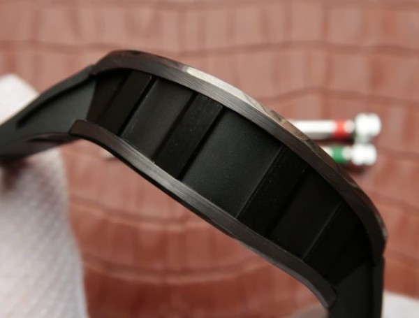 Replica Richard Mille RM52-02 Horse Unique Piece Real Ceramic Black Rubber Strap MIYOTA8215 - Top club