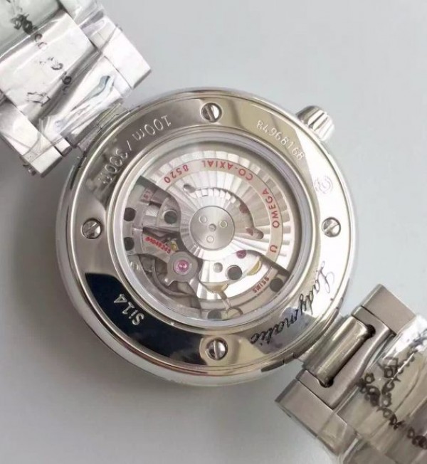Replica Omega De Ville Lady SS White Dial SS Bracelet A8520 - Top club