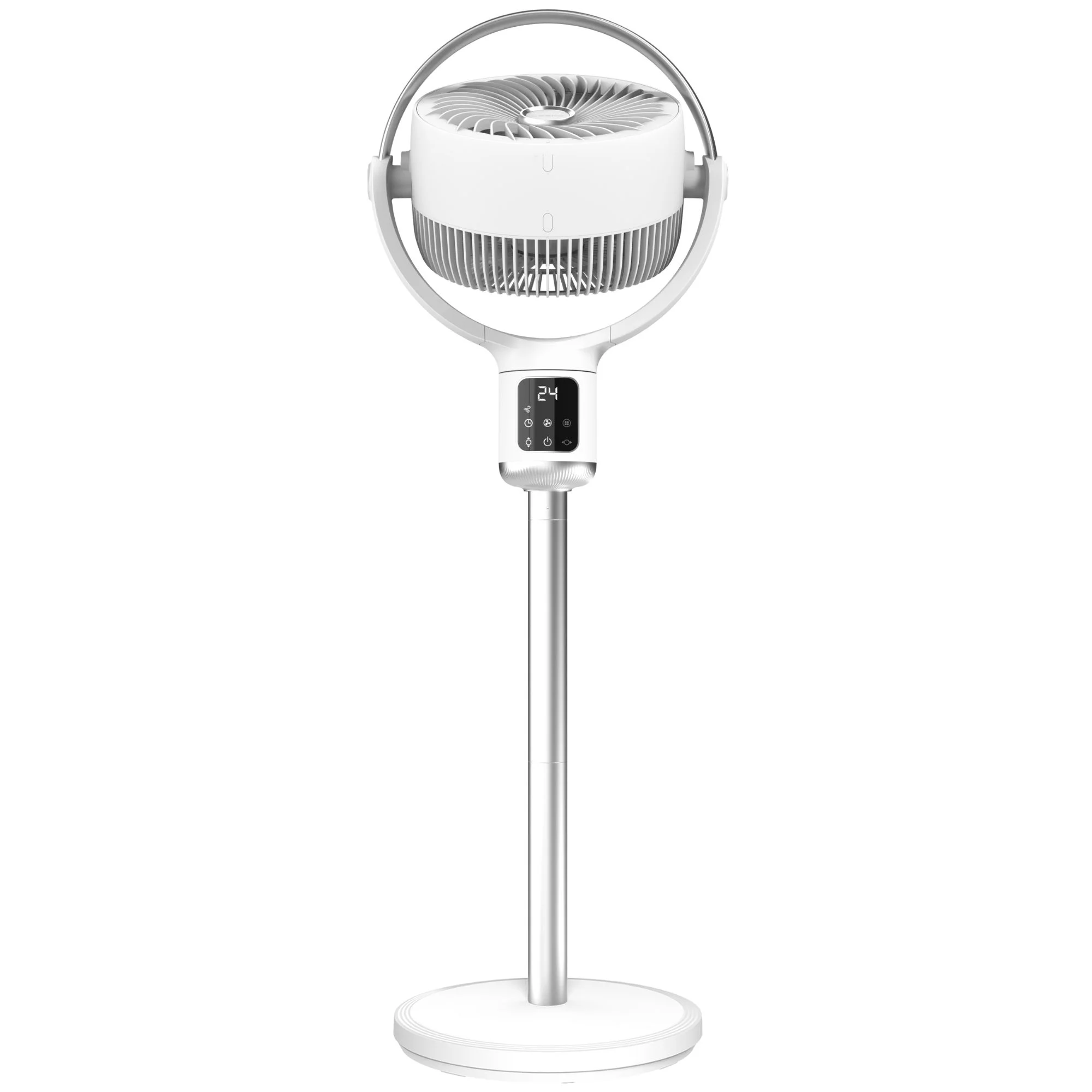 Lasko Whirlwind 7�� 24-Speed Orbital Motion 25ft/s Airflow Remote Control Pedestal Fan, APDC301 - Image 12