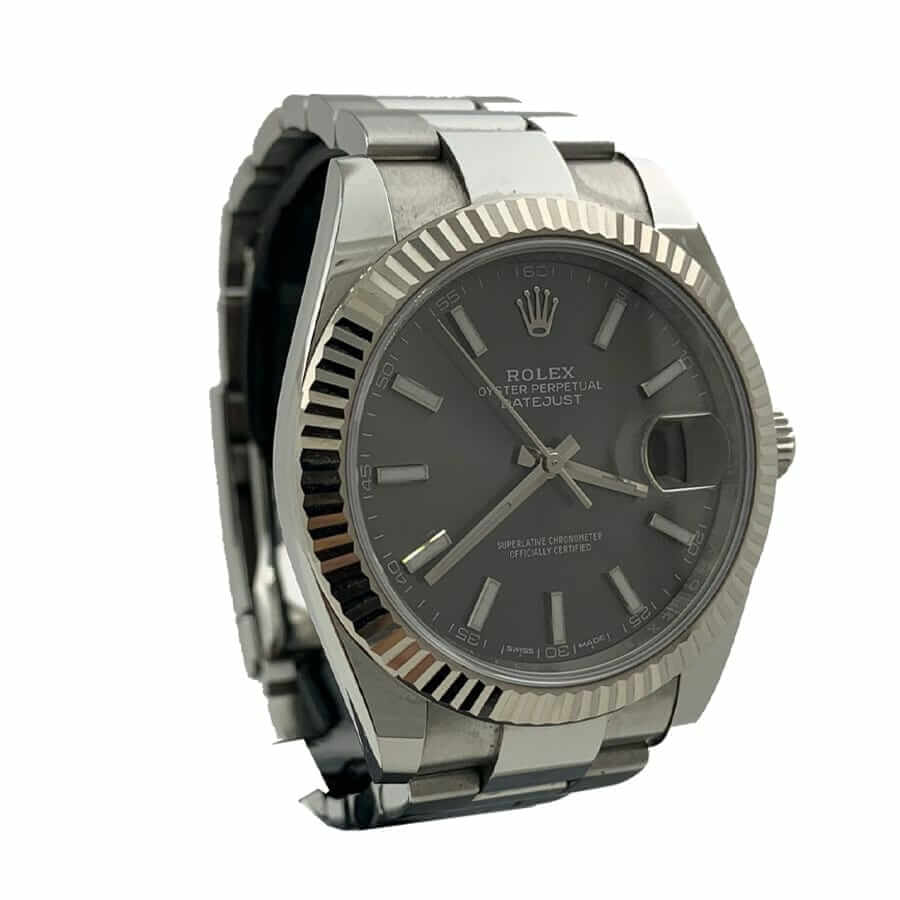 Rolex Datejust Grey Dial Replica - Elite Watch Atelier