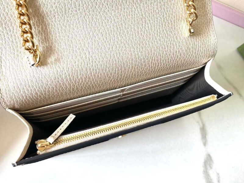 Replica Gucci GG Marmont Chain Bag White1:1High-quality replica