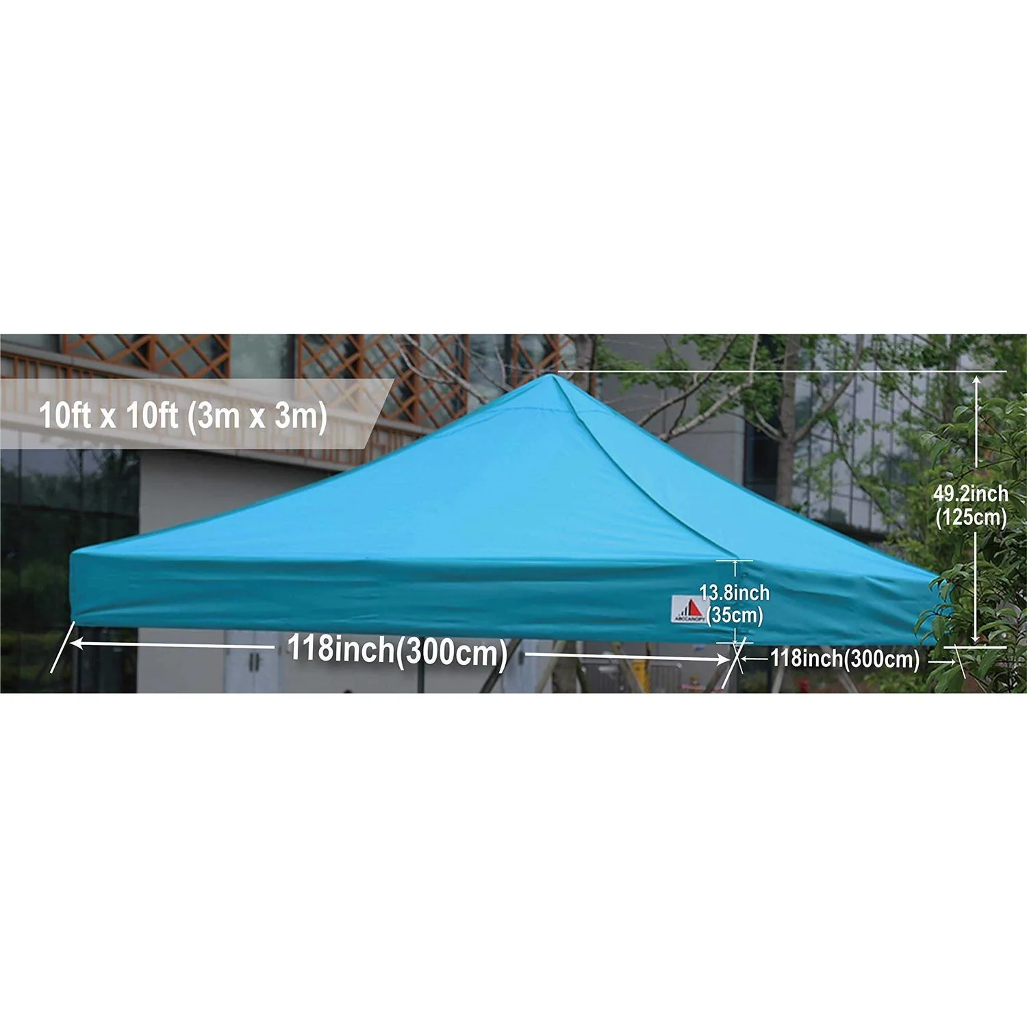 Abccanopy Replacement Canopy Top for 10X10 Pop Up Canopy Tent - Image 3 Abccanopy Replacement Canopy Top for 10X10 Pop Up Canopy Tent - Image 3
