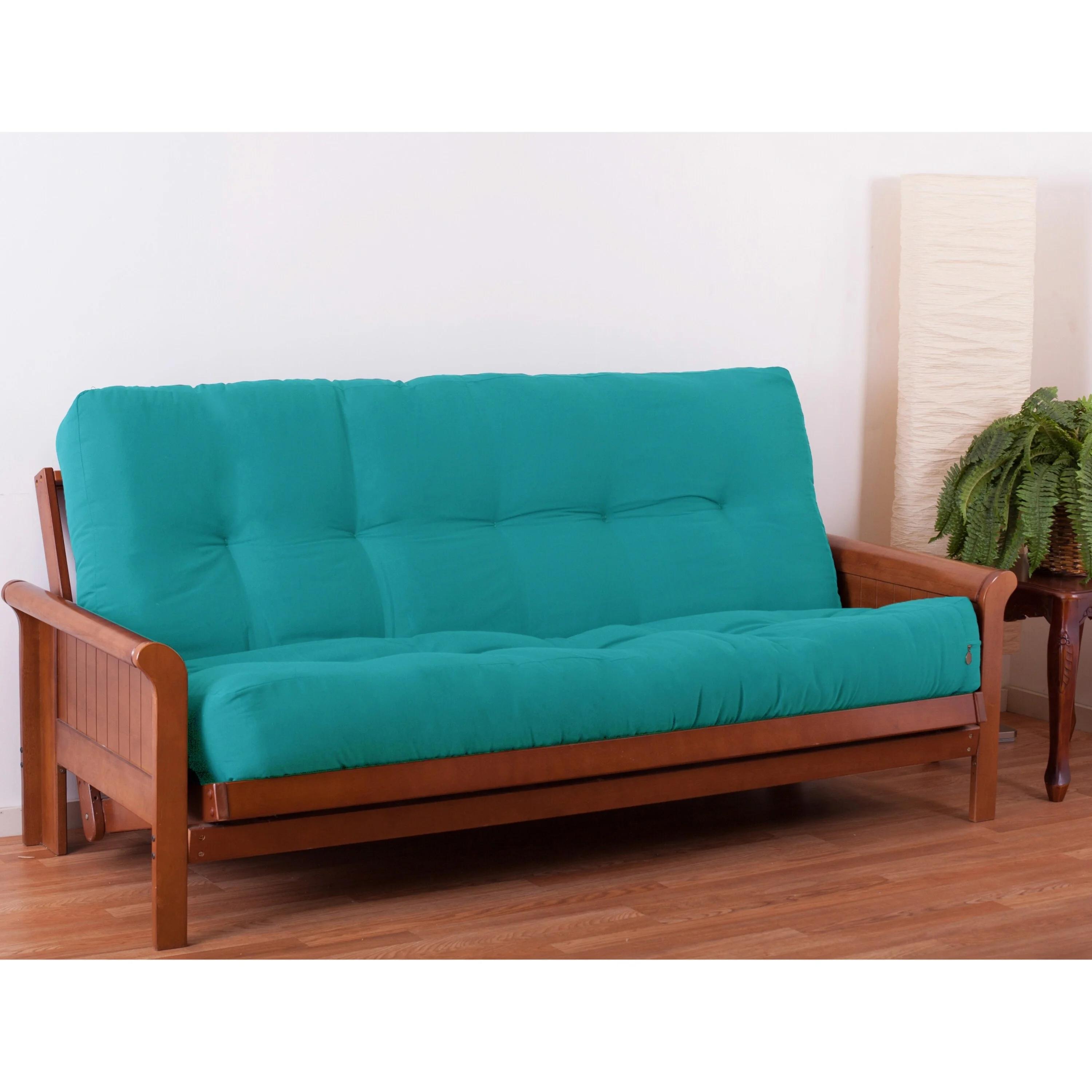 Blazing Needles Renewal 10-inch Twill Full-size Futon Mattress - Sage - Sage - Image 14