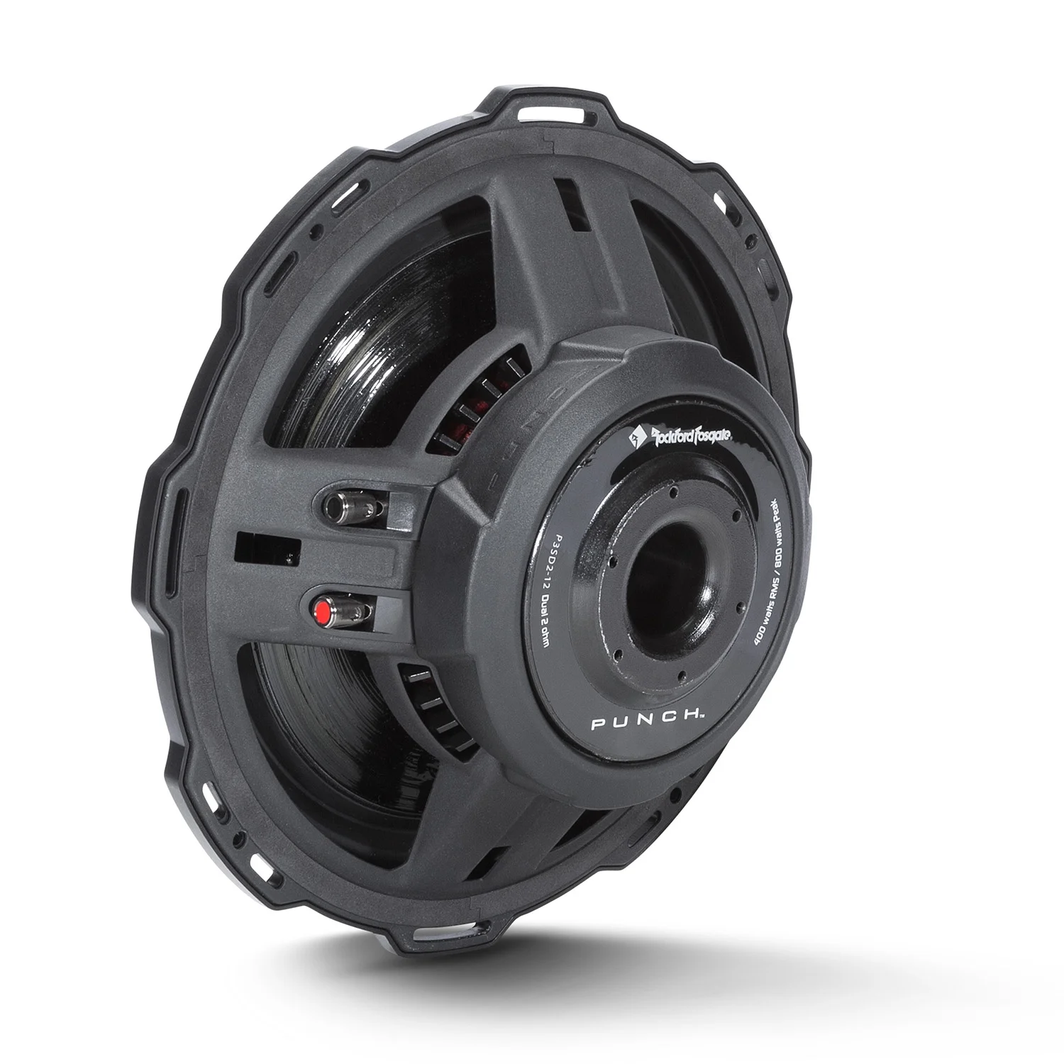 Rockford Fosgate P3SD2-12 Punch P3S 12" 2-Ohm DVC Shallow Subwoofer - Image 7