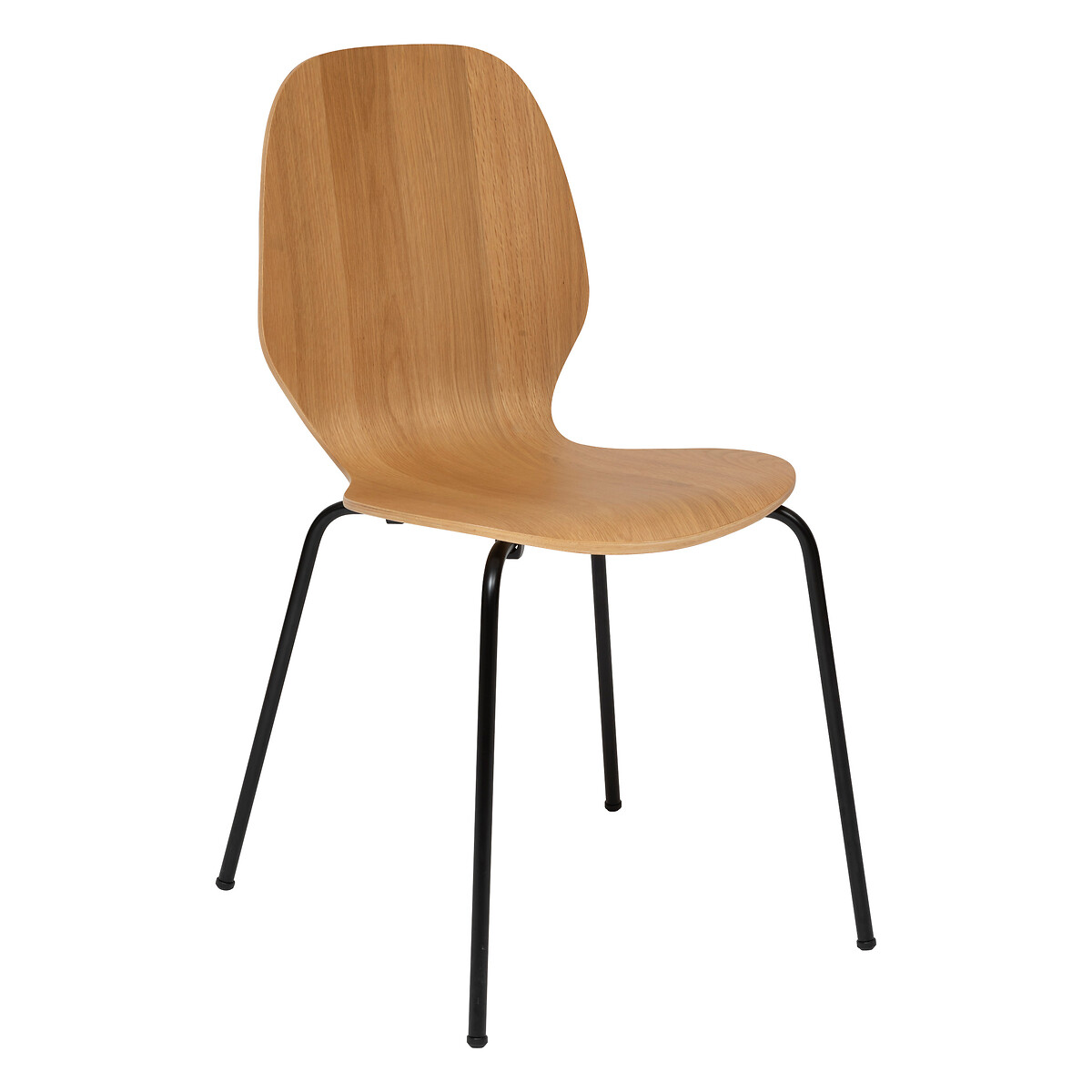 Chair "Ouro" Rubberwood and Oak, 1 seat