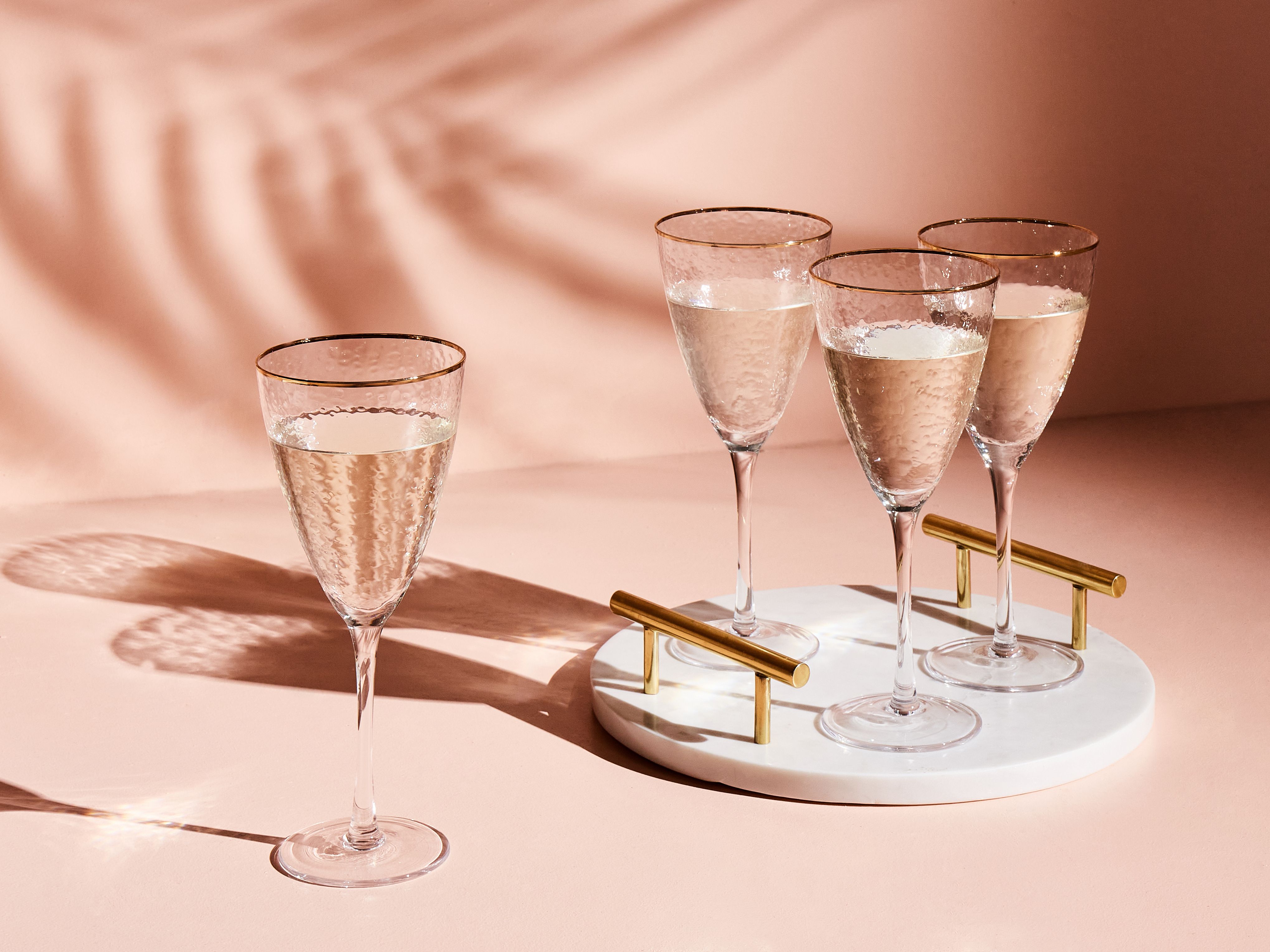 Set of 4 Wine Glasses TOPAZ 380 ml Transparent