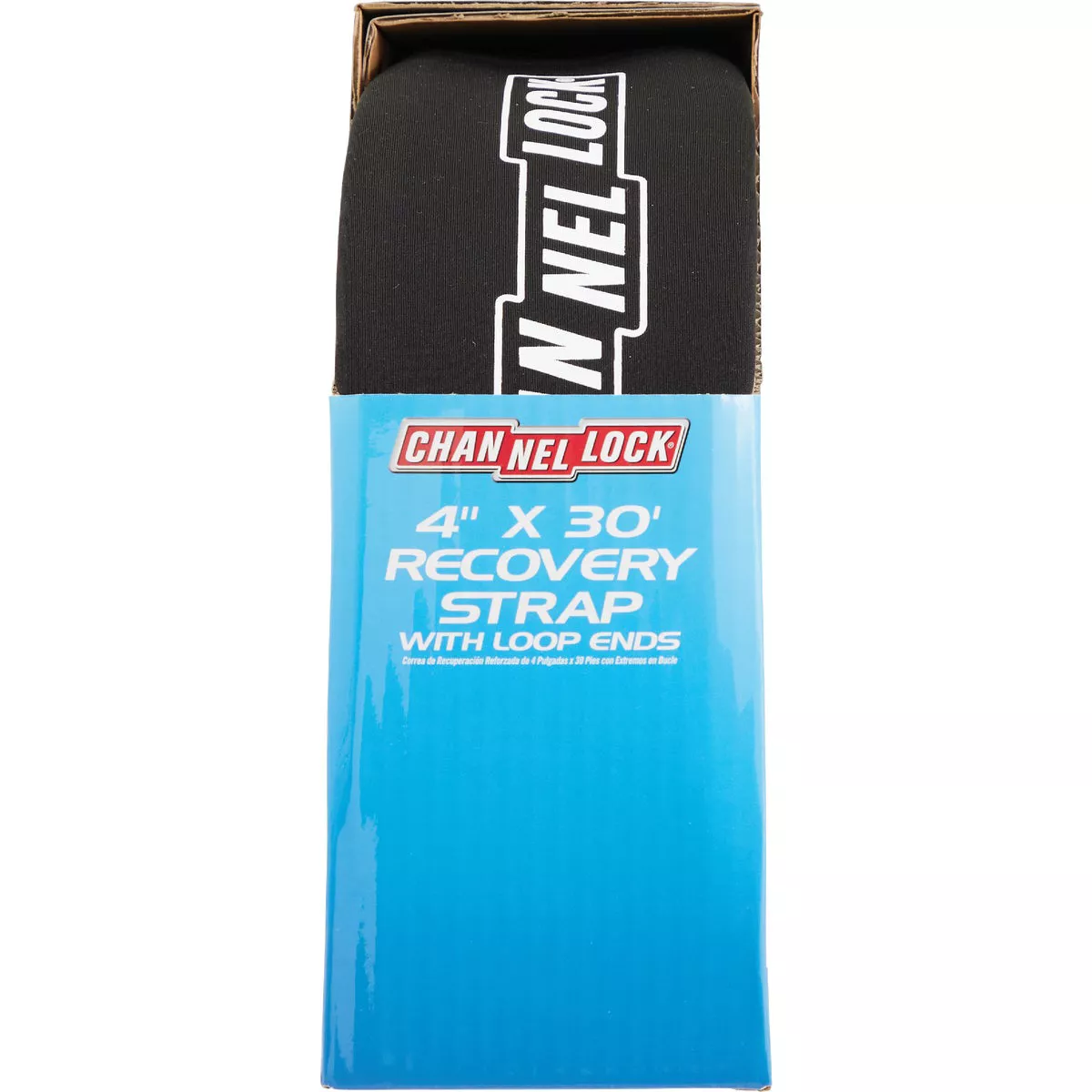 Channellock 4 In. x 30 Ft. Recovery Strap With Loop Ends