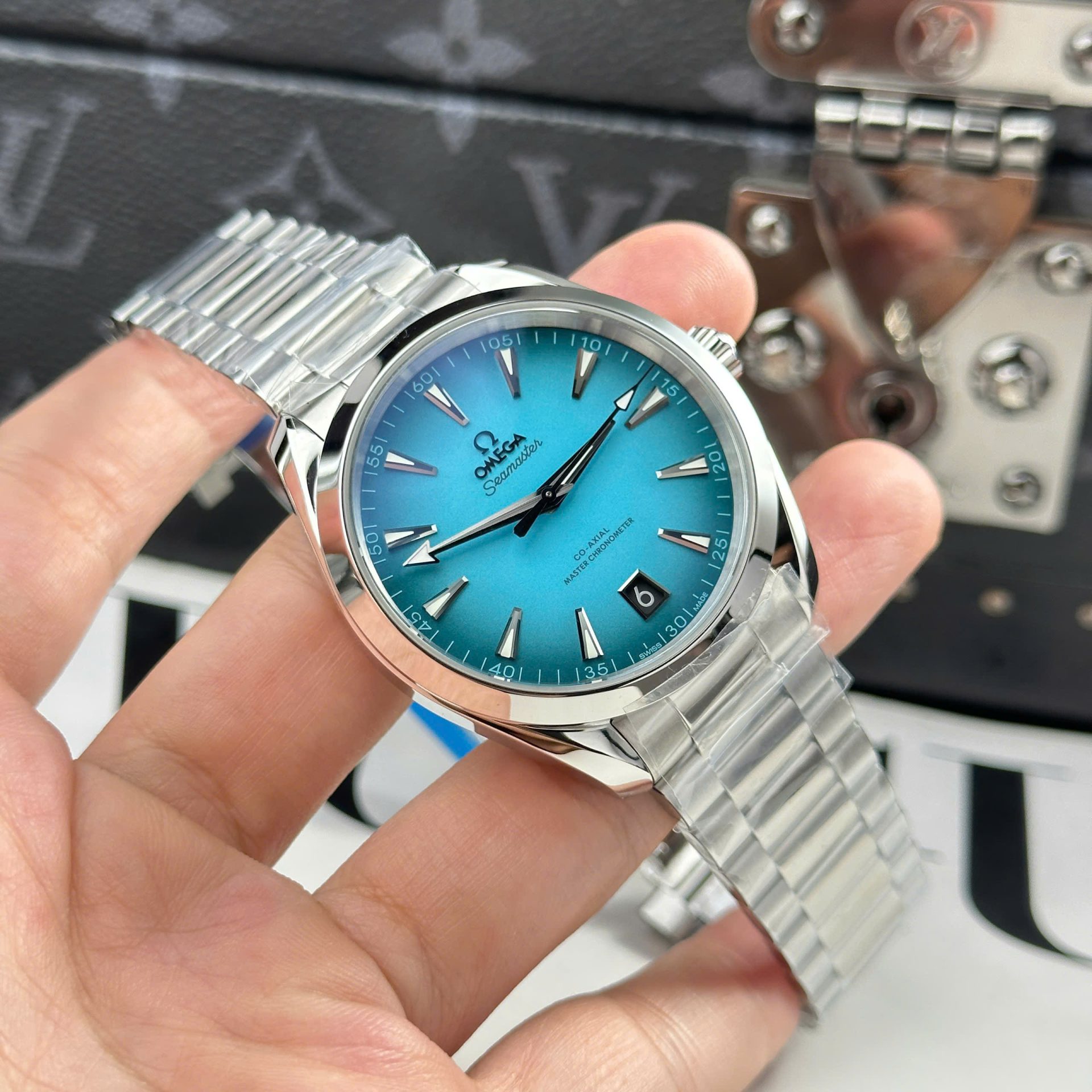 Omega Seamaster Co-Axial Replica 11 Watch Blue Dial Automatic VS Factory 41mm - Top club