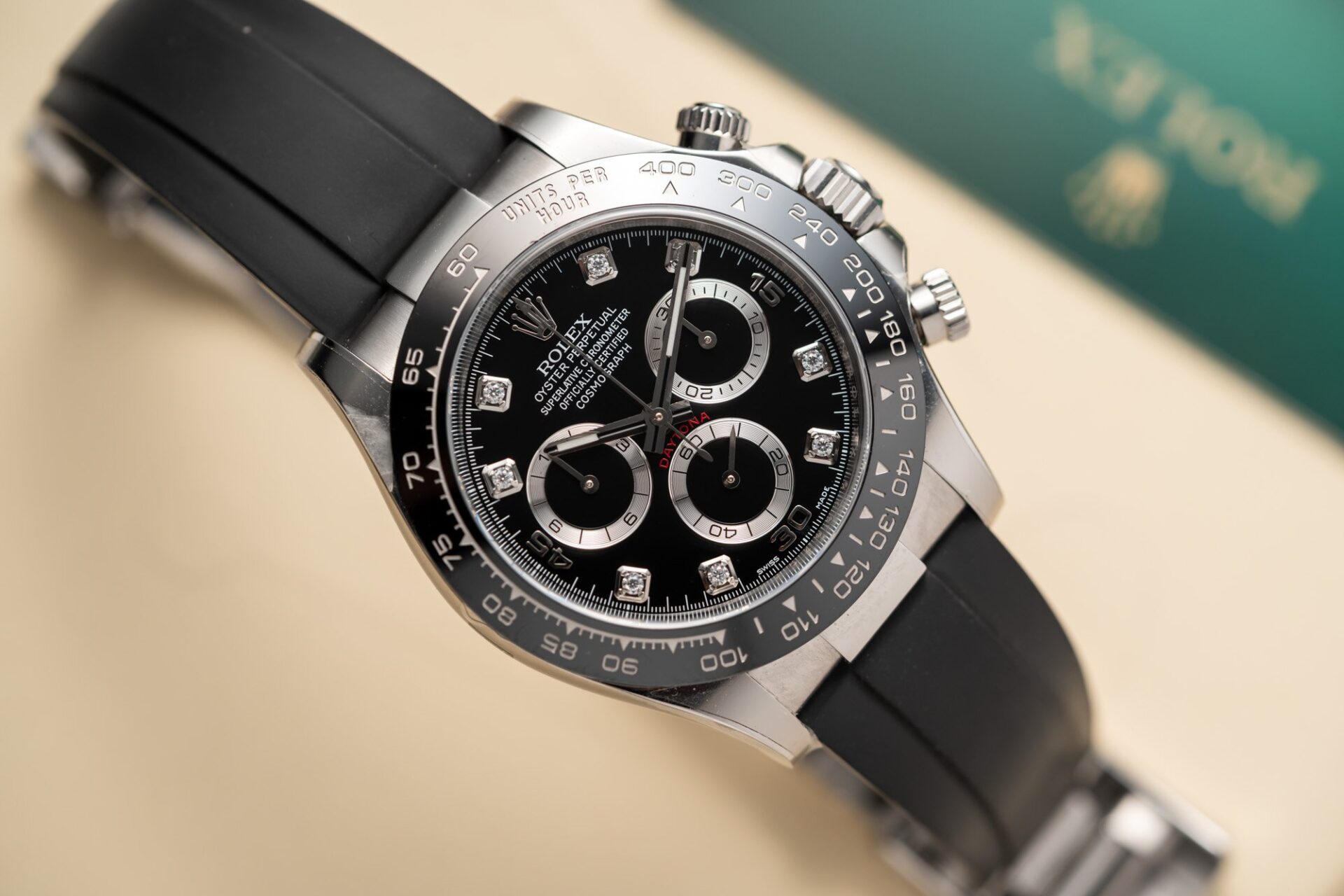 Rolex Best Replica Watch Daytona Cosmograph 116519LN Black Dial Clean Factory 40mm - Elite Watch Atelier