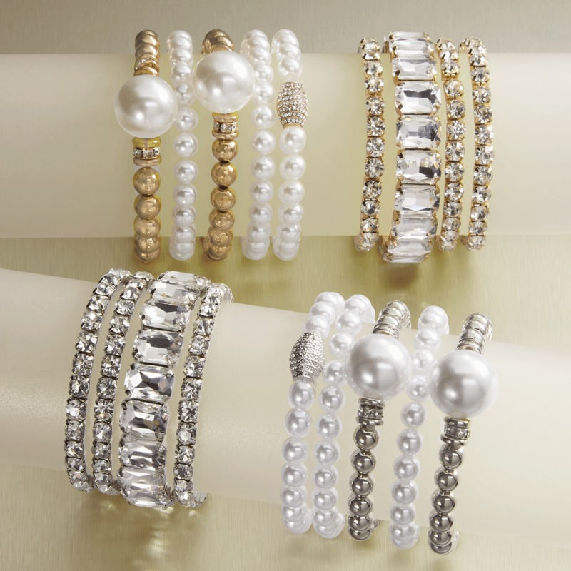 Stretch Bracelet Set - MIDNIGHT VELVET CATALOG