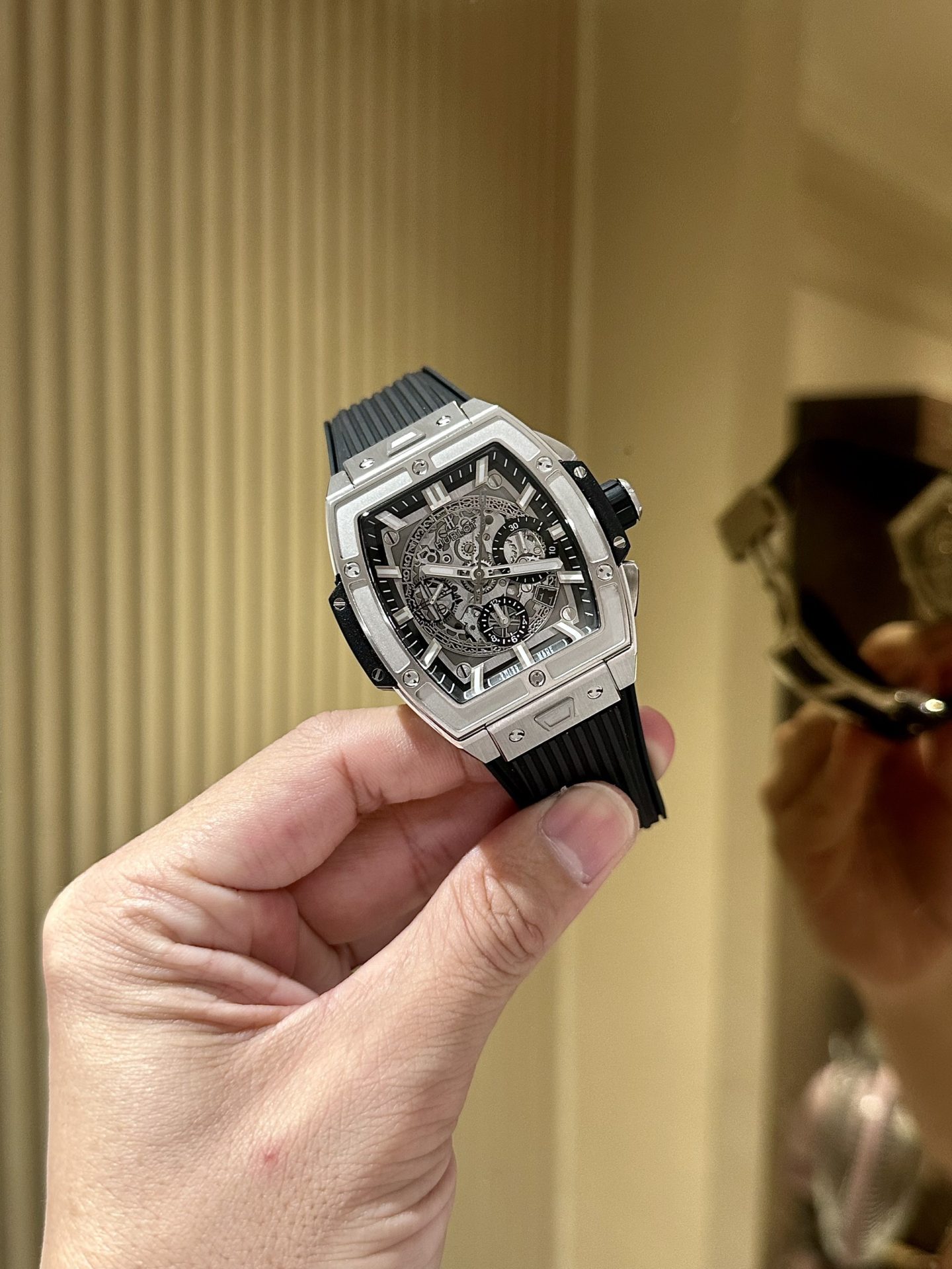 Hublot Replica 1:1 Watch Spirit Of Big Bang Black Titanium Chronograph 42mm - Top club
