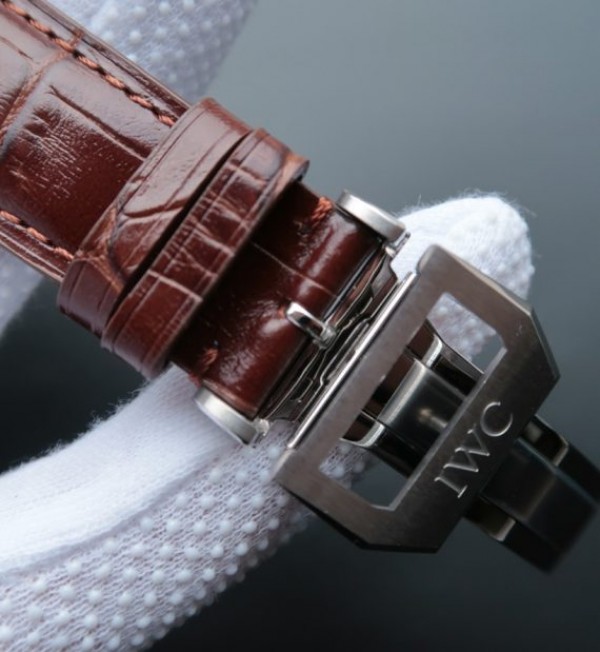 Replica IWC ZF Portuguese Chrono IW371404 Brown Leather Strap - Top club