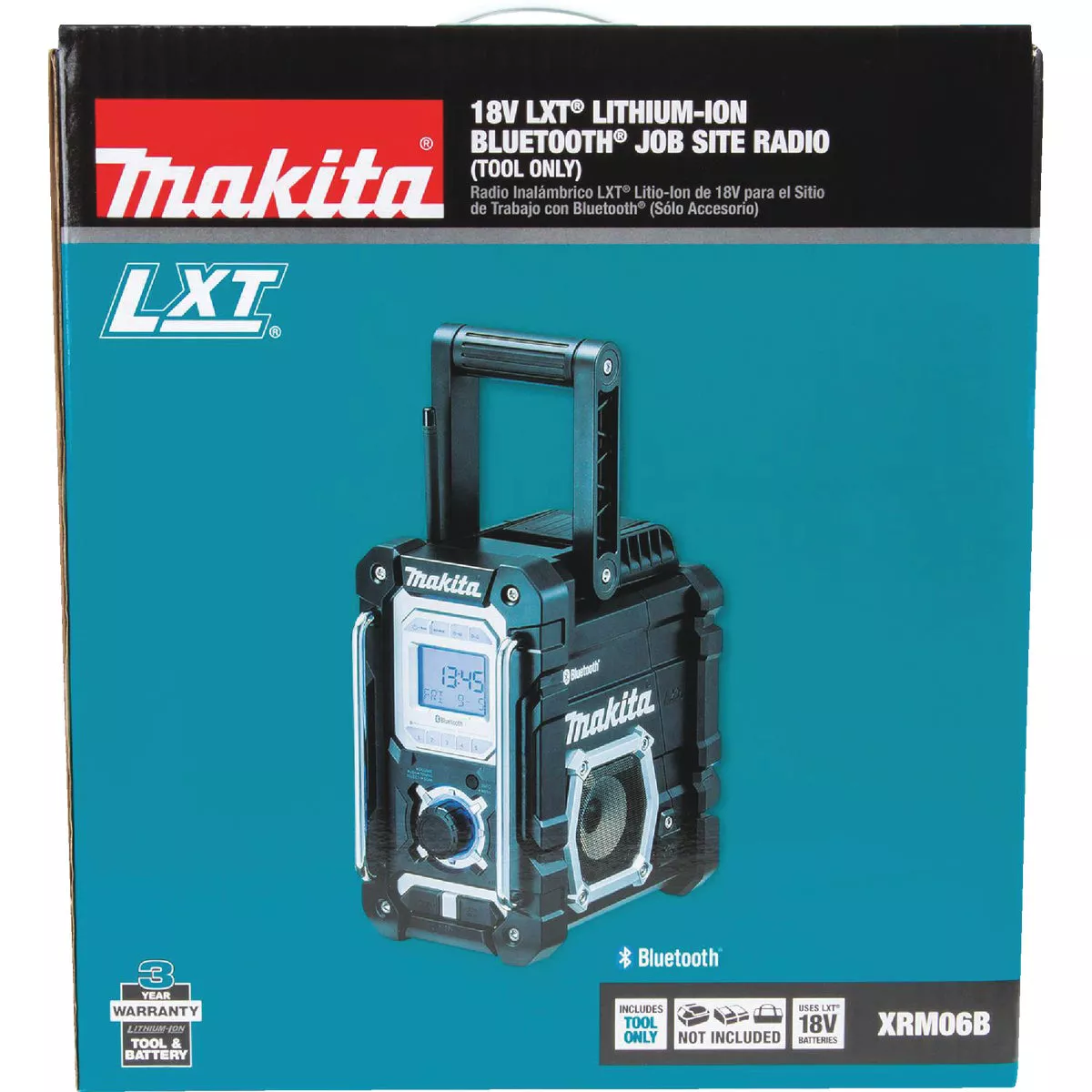 Makita 18V/12V LXT Max CXT Lithium-Ion Bluetooth Cordless Jobsite Radio (Tool Only)