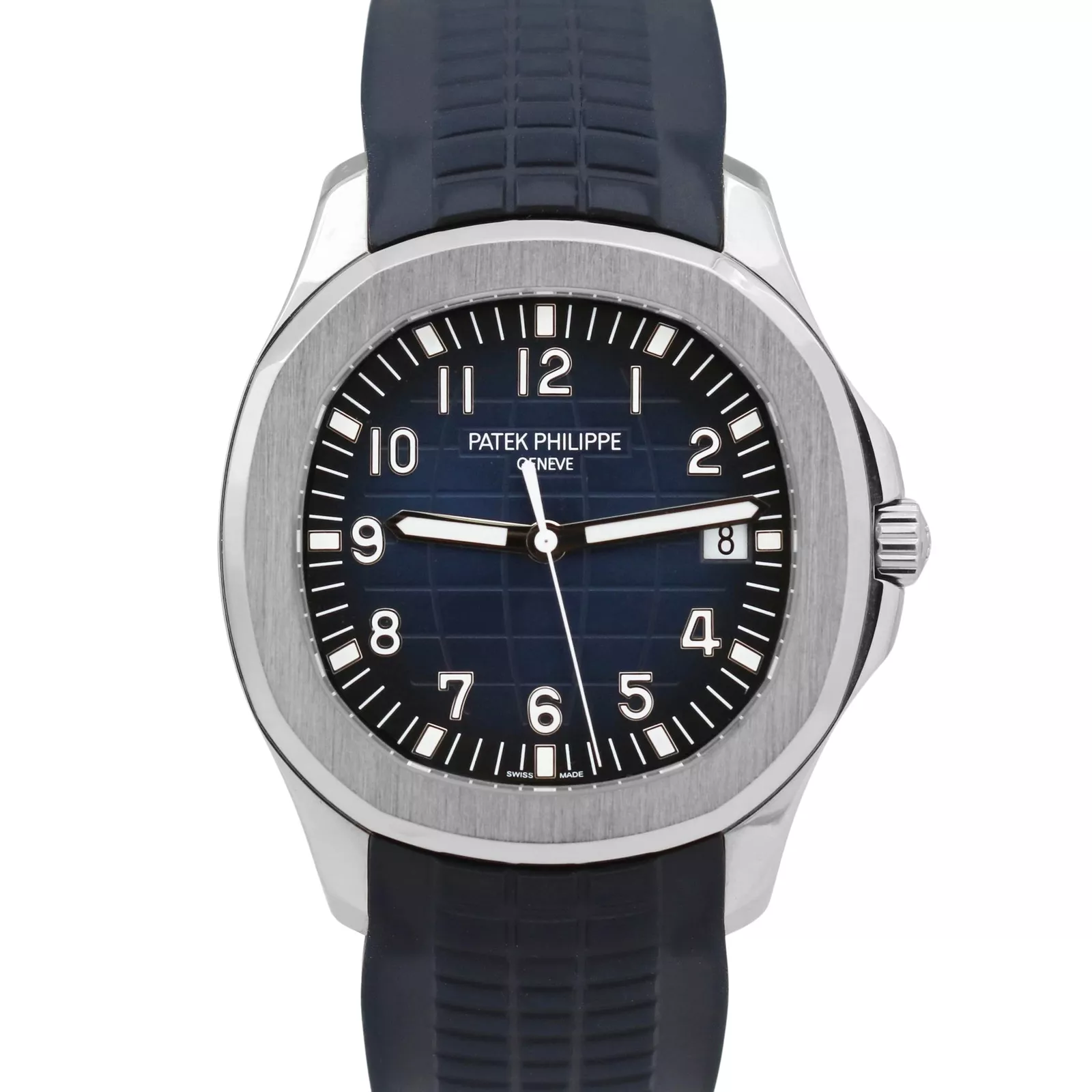 Patek Philippe Aquanaut Blue Dial 18K White Gold Men's Watch 5168G-001(1:1 replica) - Top club