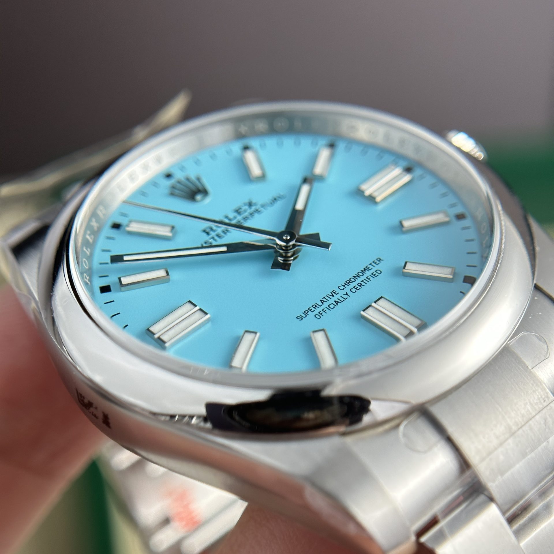 Rolex Replica Watches Oyster Perpetual 124300 Ice Dial Clean Factory 41mm - Top club