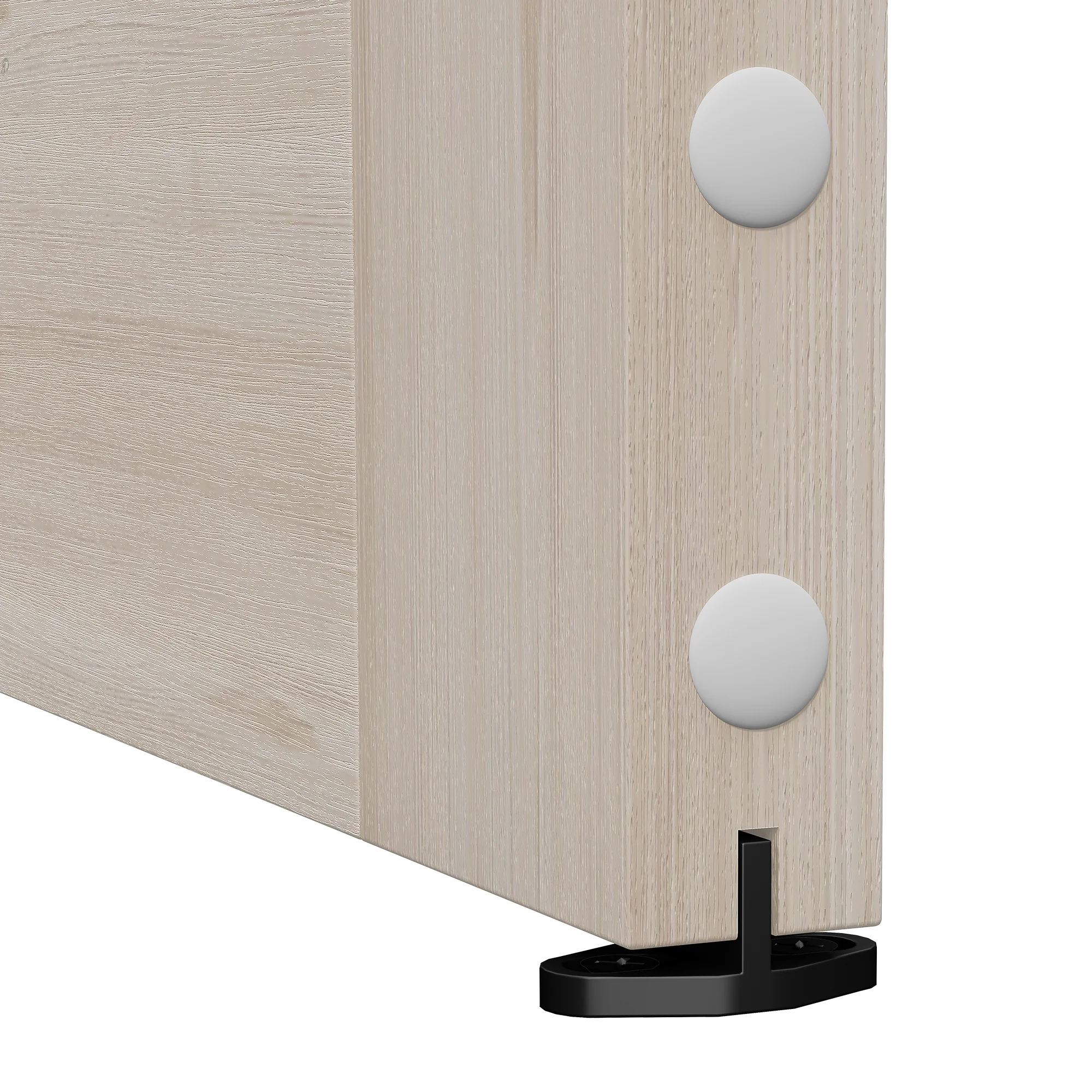 Uforic 48" x 84" Silding Barn Door,with Hardware Kit Rail,and Handle,Pulleys, Gray - Image 19