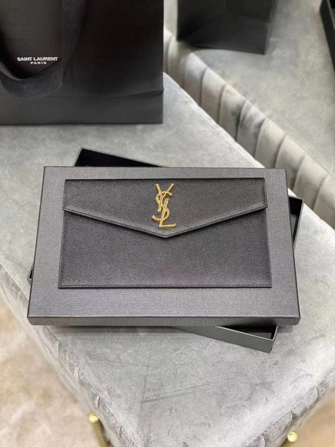 YSL UPTOWN POUCH - Tidelocker Bags Ru1:1High-quality replica