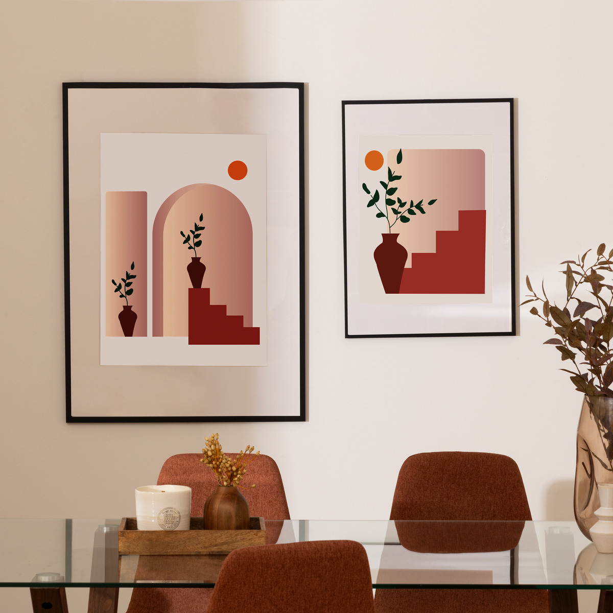 Photo frame "Manu" Black, 70x100 cm